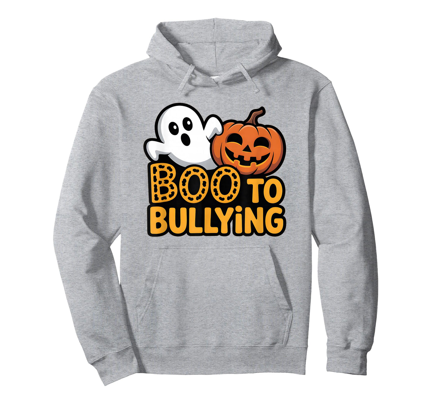 Boo To Bullying Ghost Pumpkin Orange Anti Bully Unity Day T-Shirt