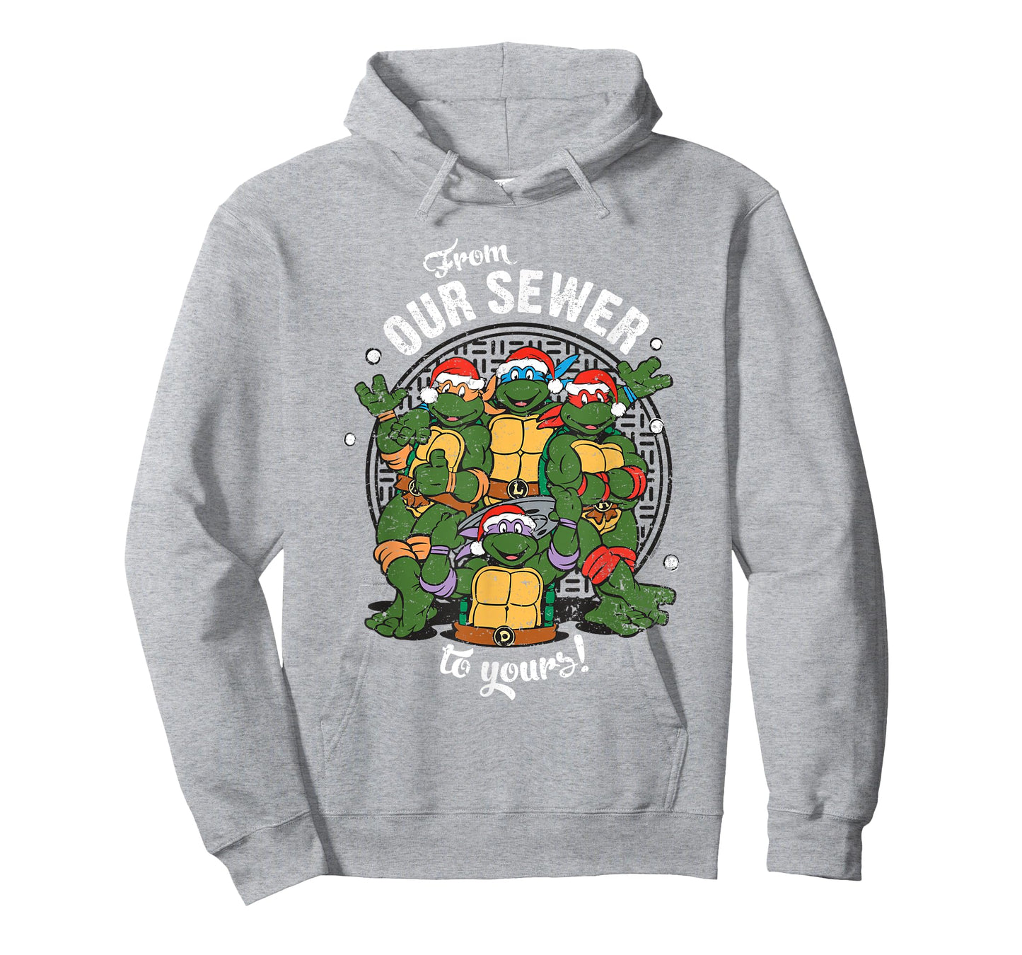 TMNT From Our Sewer to Yours Happy Holidays T-Shirt