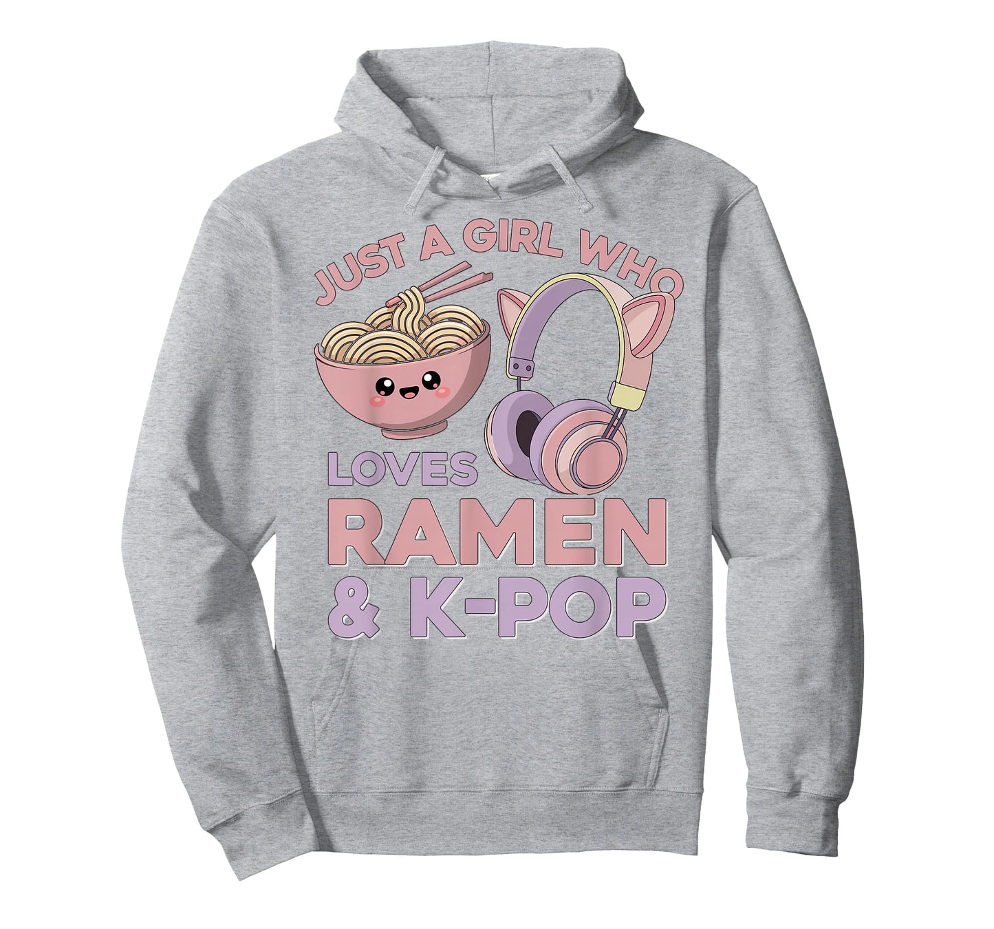 Ramen Kpop Just A Girl Who Loves Ramen & K Pop Girl T-Shirt