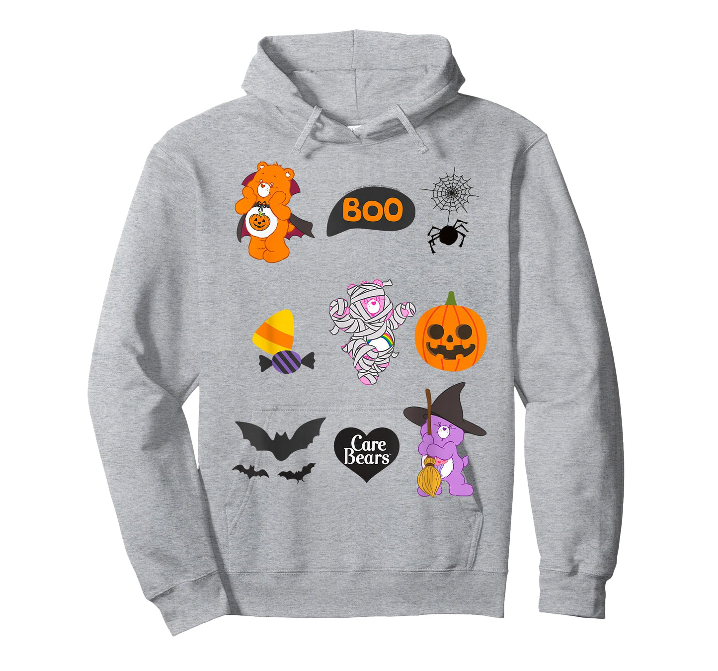 Care Bears Halloween Boo And Candy Icons T-Shirt