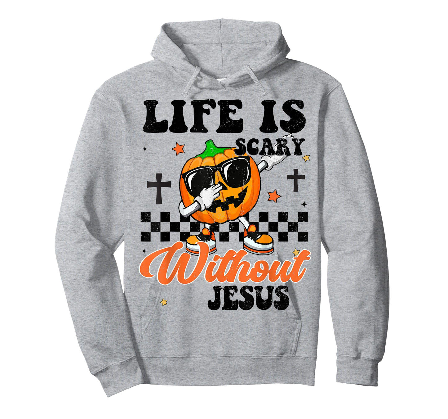 Boys Life Is Scary Without Jesus Thanksgiving Christian Gift T-Shirt