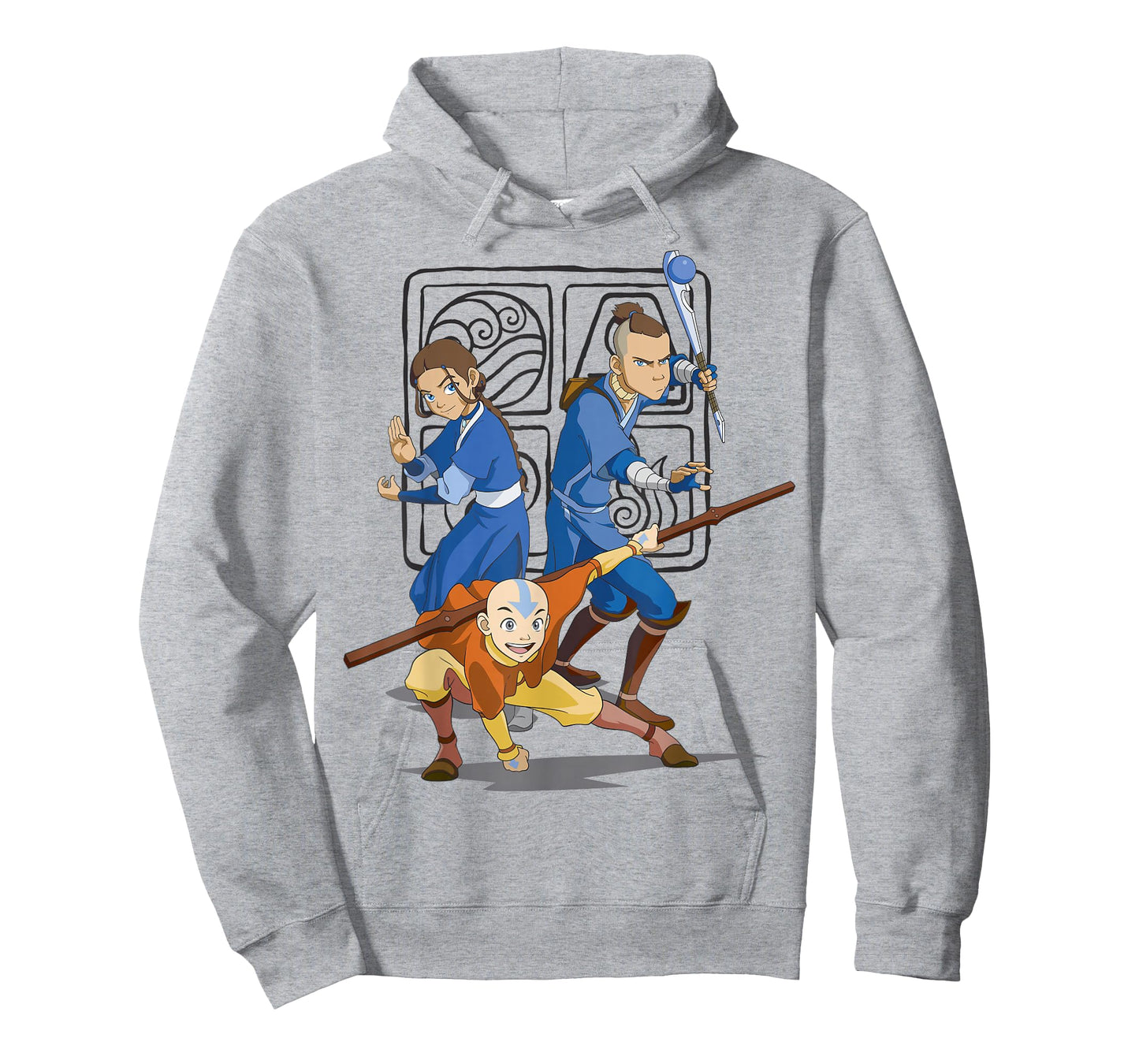 Avatar: The Last Airbender Action Group Shot T-Shirt