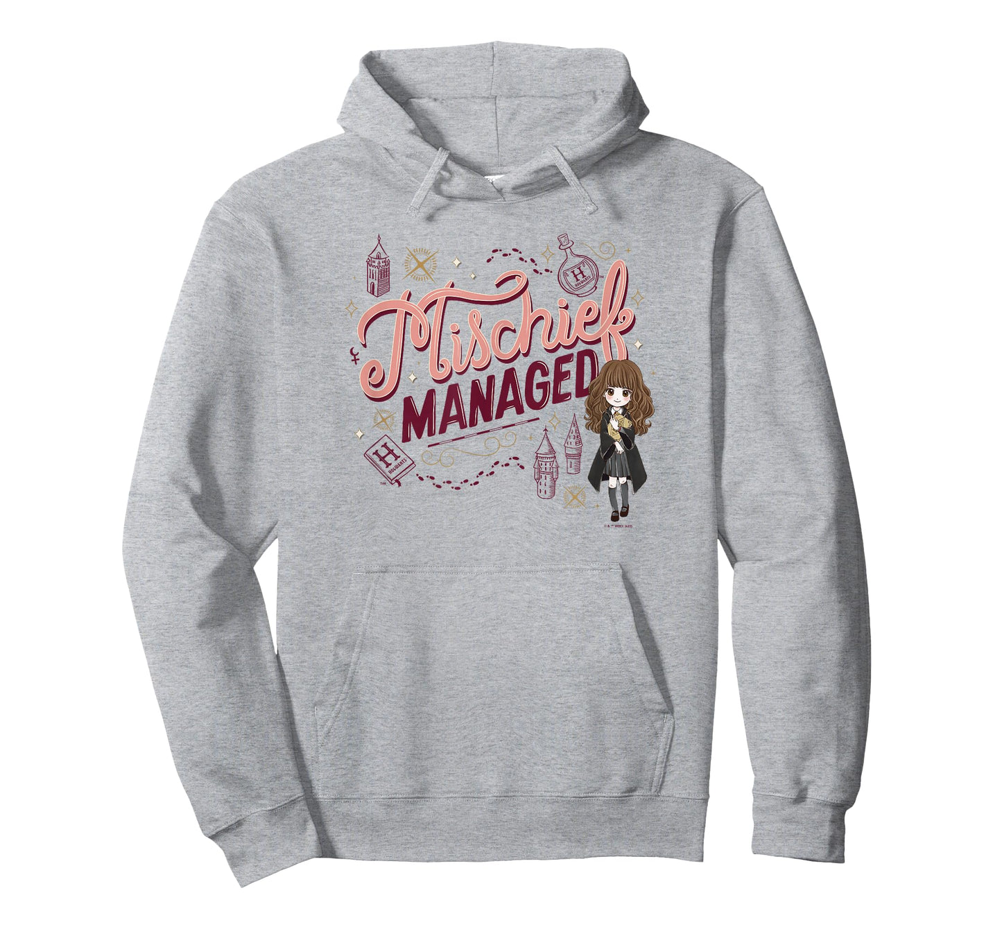 Harry Potter: Deathly Hallows 2 Hermione Mischief Managed T-Shirt