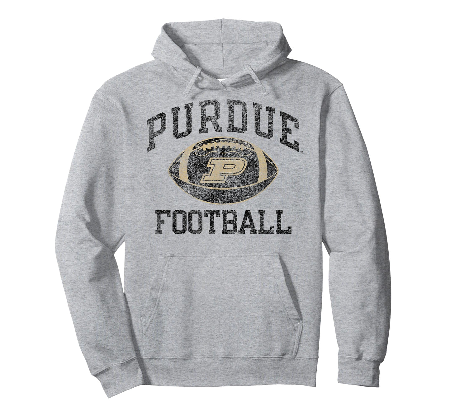 Purdue Boilermakers Football Intensity Vintage White T-Shirt