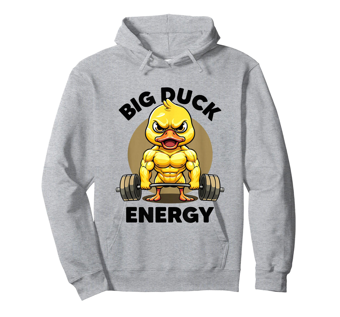 Big Duck Energy Duck Lovers Funny Gym Weightlifting Duck T-Shirt