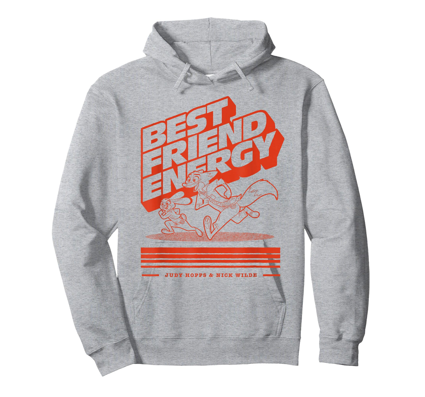Disney Zootopia 2 Best Friend Energy Judy & Nick T-Shirt