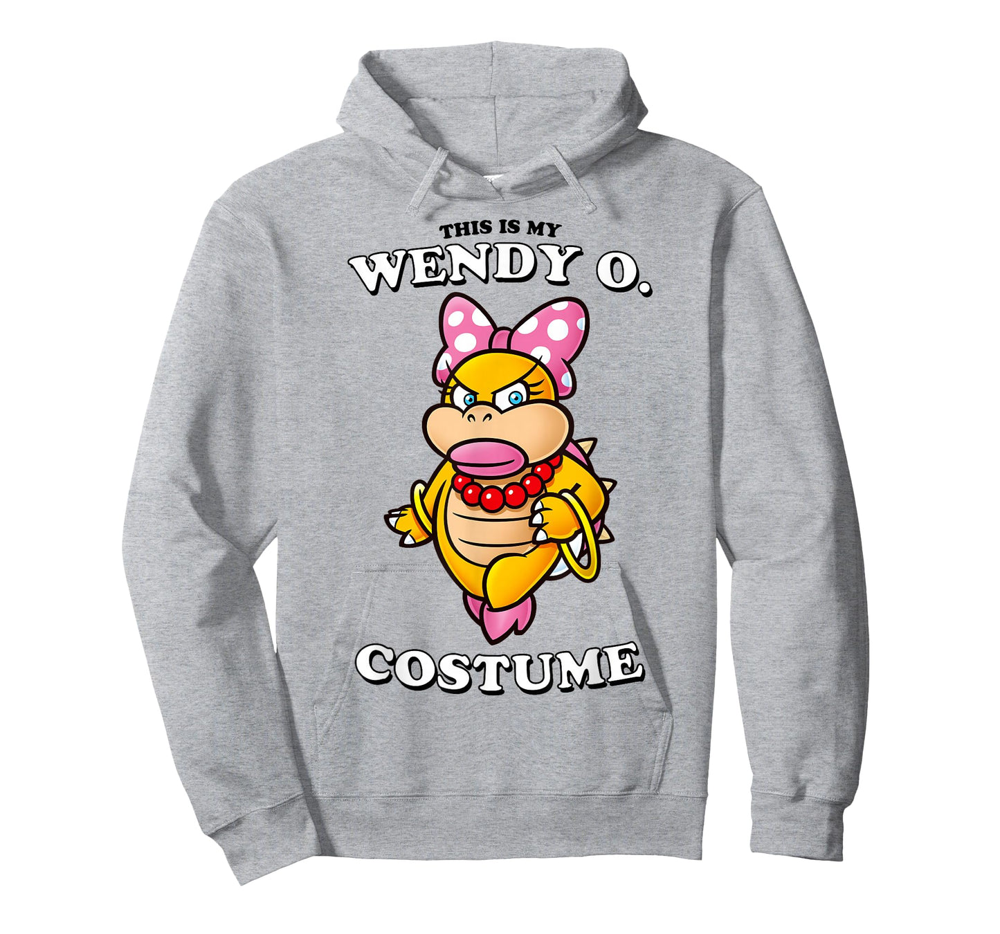 Super Mario Bros Halloween This Is My Wendy O. Costume T-Shirt