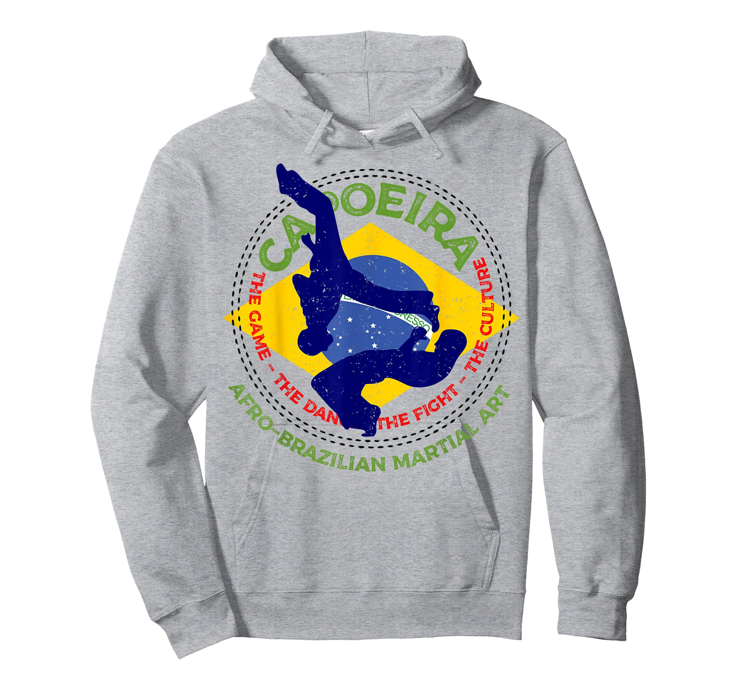 Capoeira Afro-Brazilian Martial Art Culture Emblem T-Shirt T-Shirt