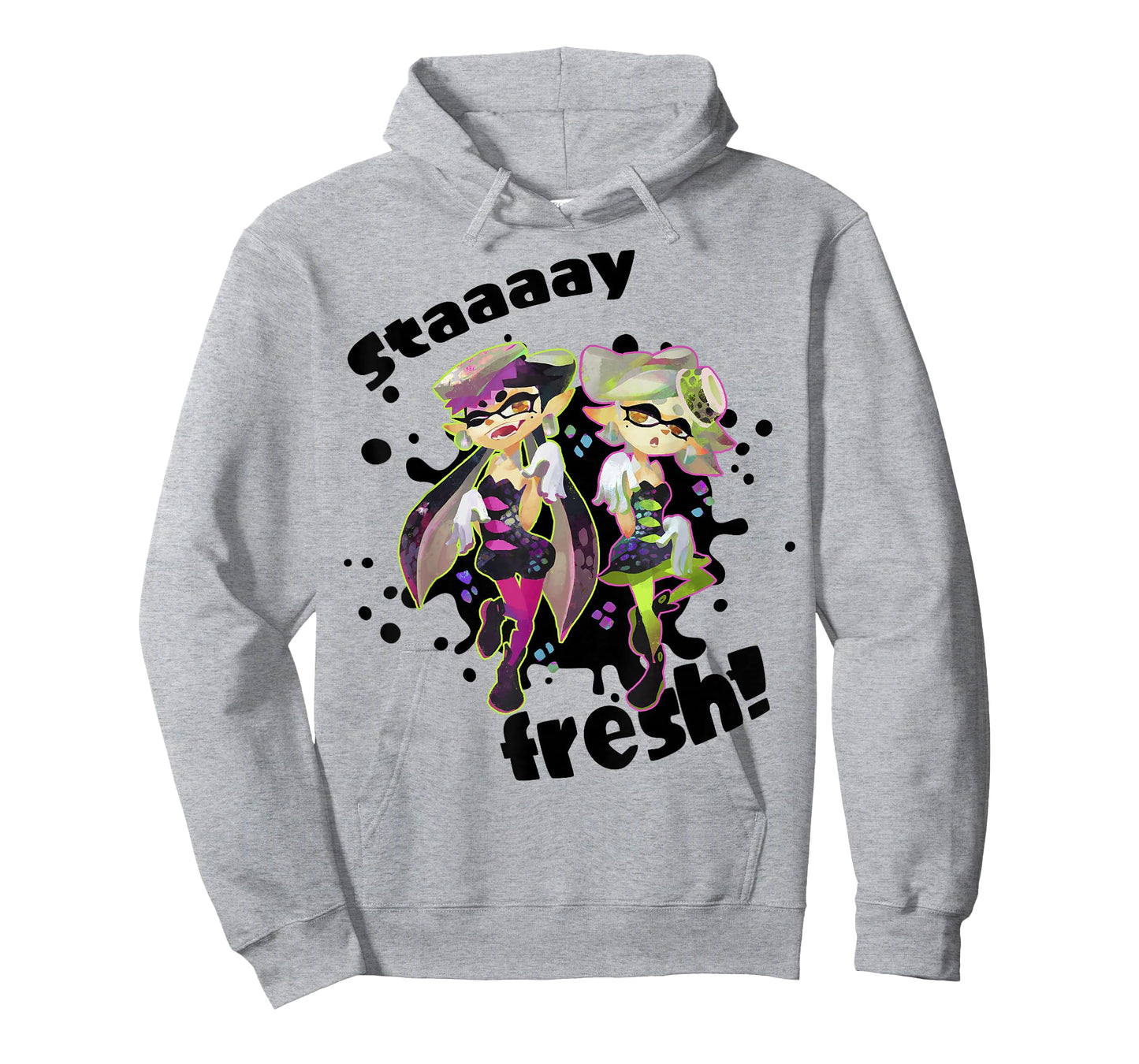 Nintendo Splatoon Squid Sisters Stay Fresh Graphic T-Shirt T-Shirt