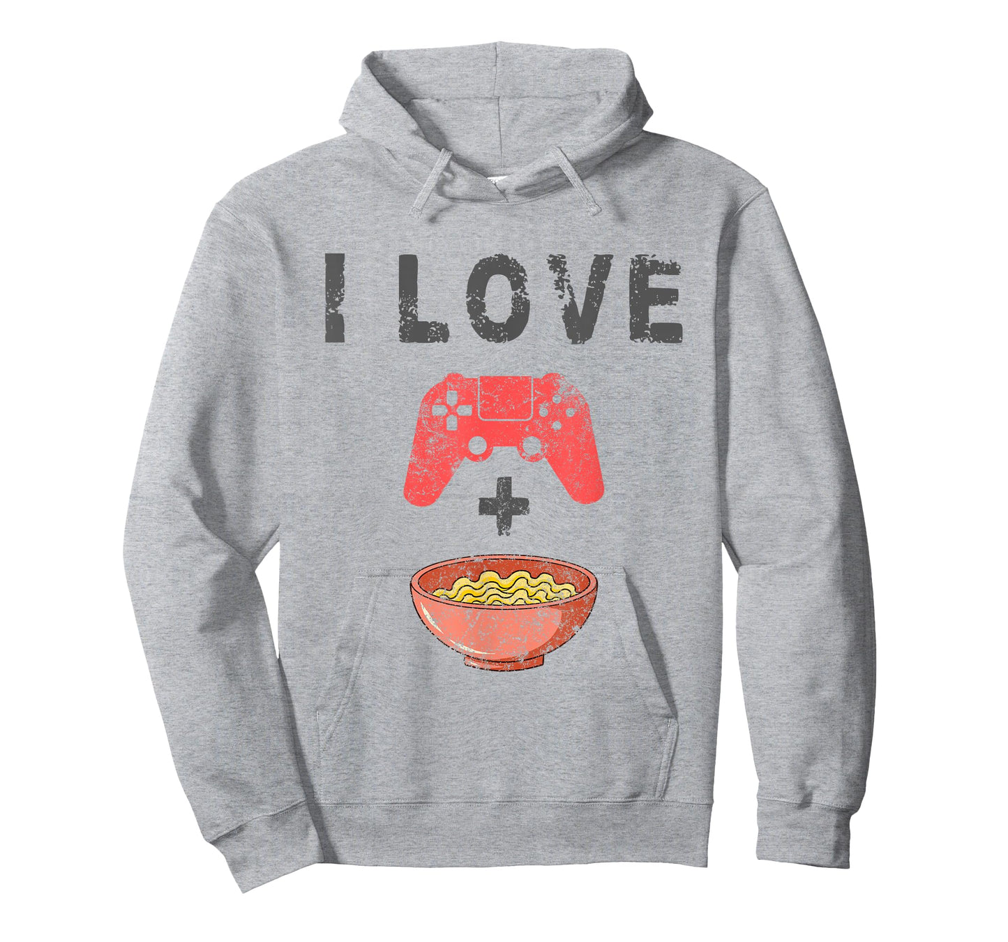 I Love Ramen And Gaming Funny Retro Noodles Gamer T-Shirt