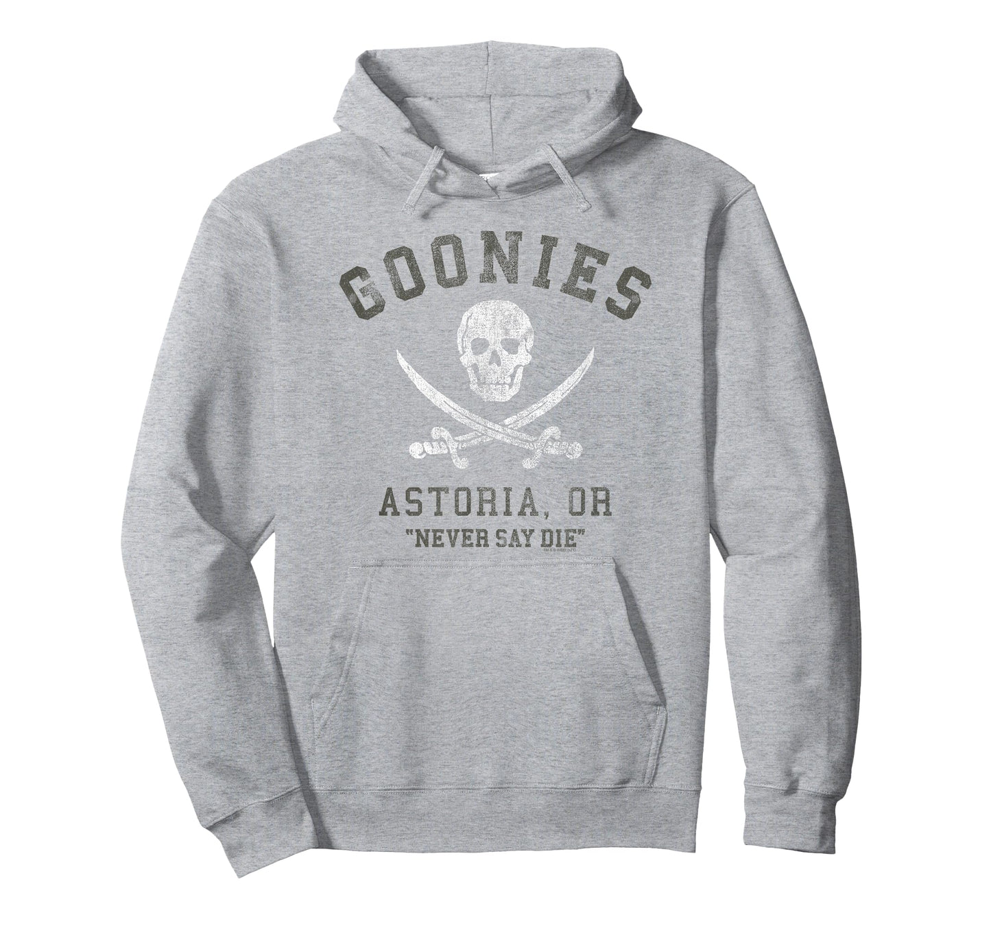 Goonies Never Say Die Astoria Oregon Skull Movie T-Shirt