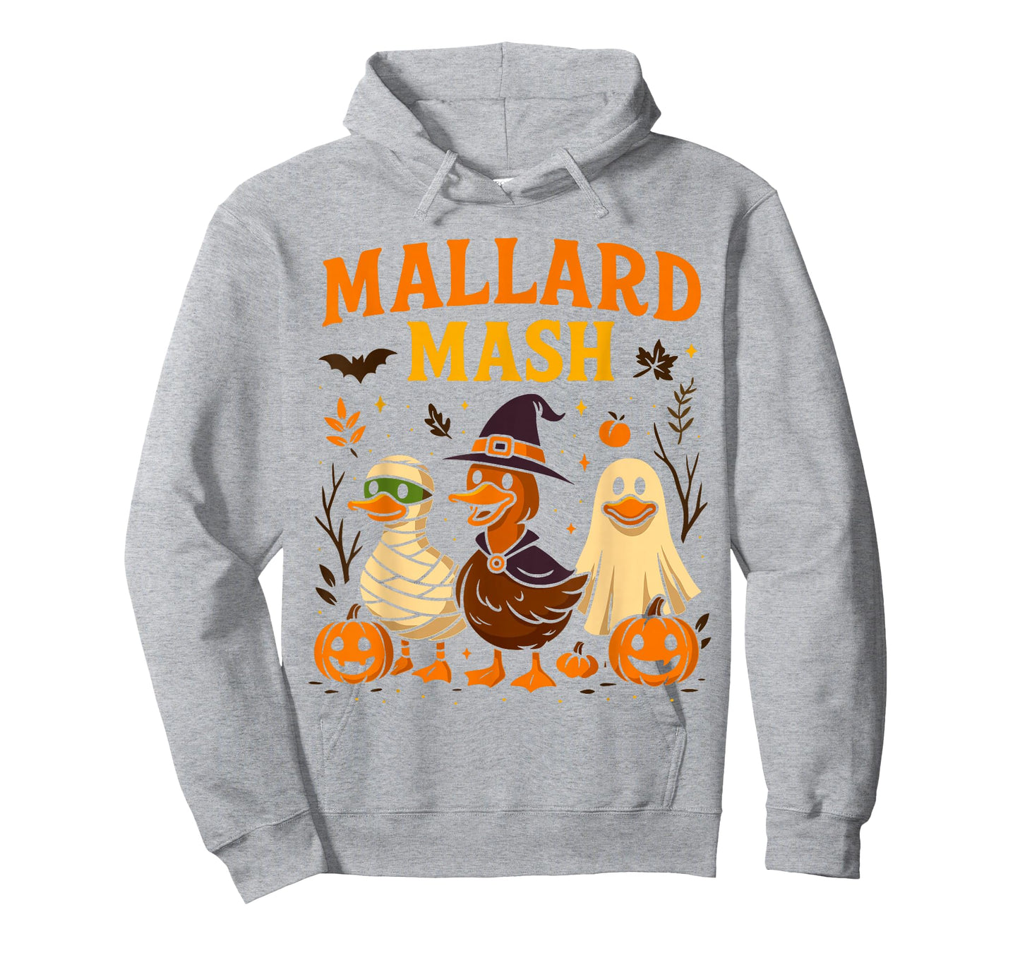 Funny Ghost Duck Halloween Costume, Mallard Mass T-Shirt