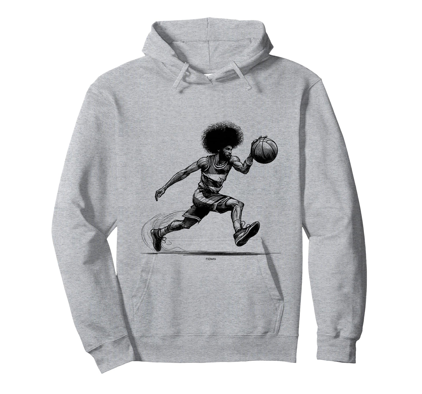 DOCTOR J LEGENDARY AFRO DRIBBLER BASKETBALL T-Shirt