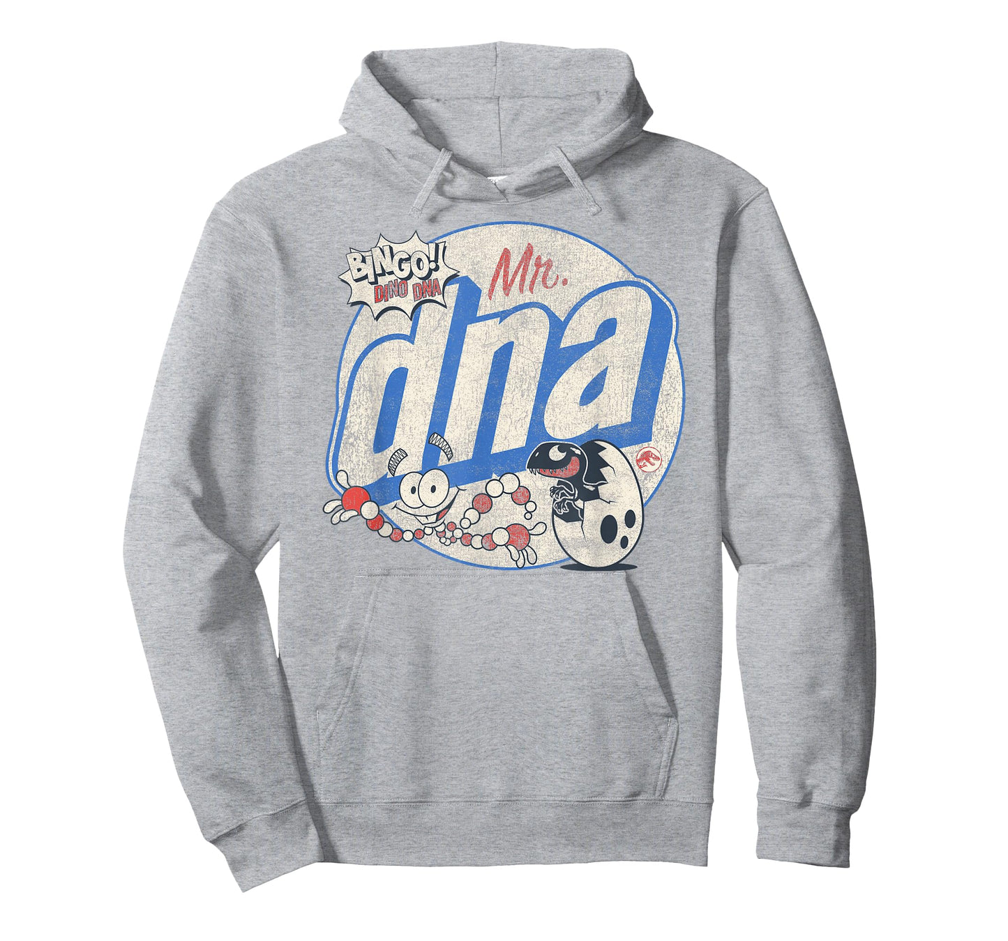 Jurassic World Retro Mr. DNA Bingo Dino Logo T-Shirt