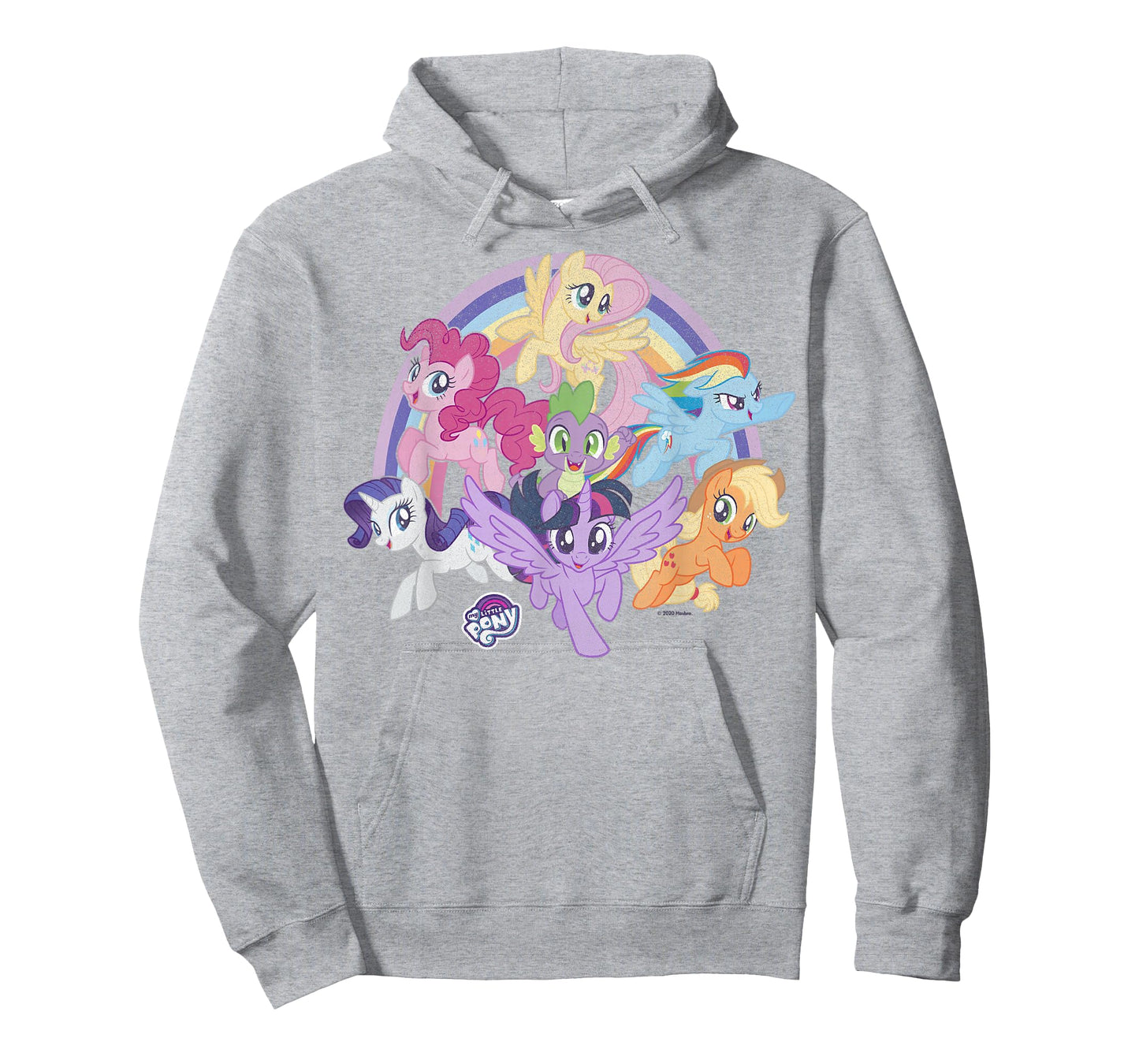 My Little Pony: Friendship Is Magic Rainbow Pony Group Shot T-Shirt