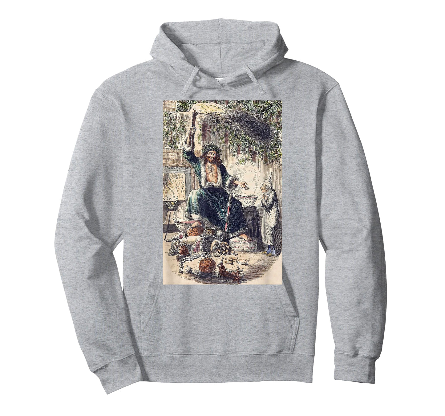 A Christmas Carol Scrooge Shirt- Christmas Present Ghost Tee T-Shirt