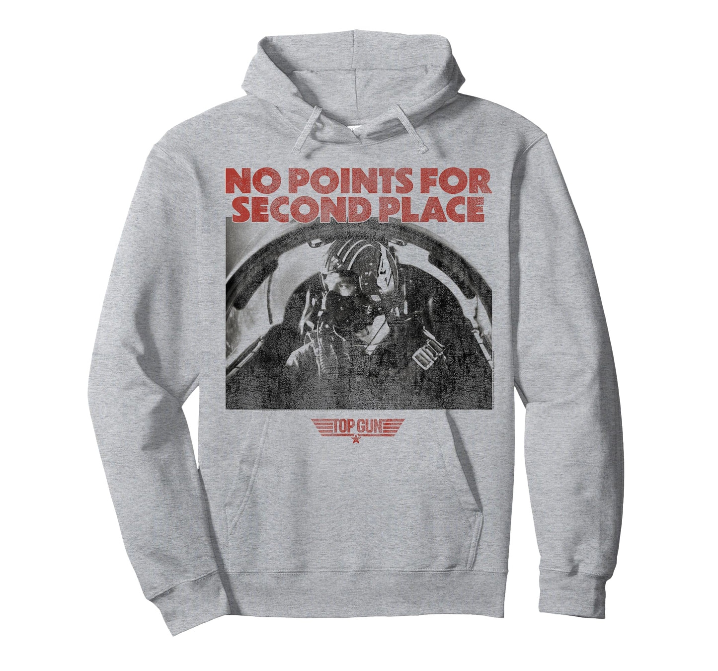 Top Gun No Points for Second Place Pilot Movie T-Shirt