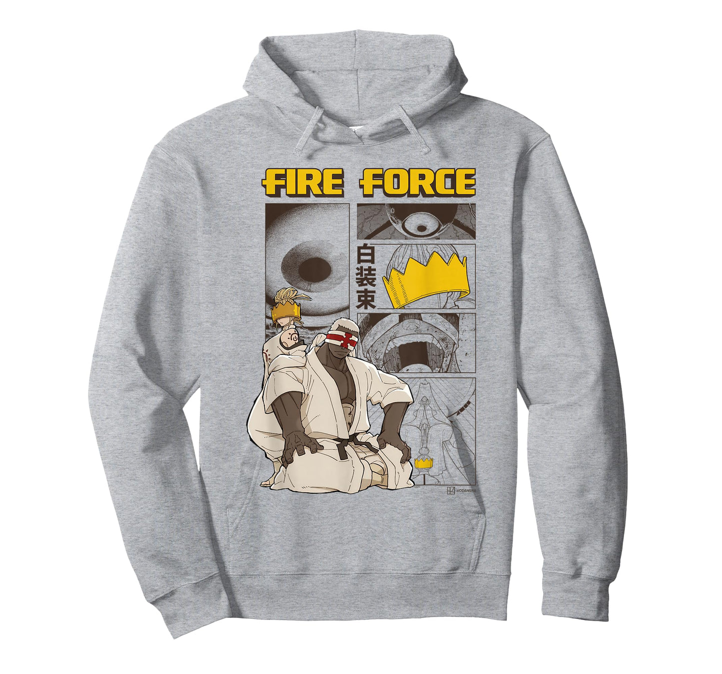 Ripple Junction x Fire Force Haumea and Charon Manga Scene T-Shirt