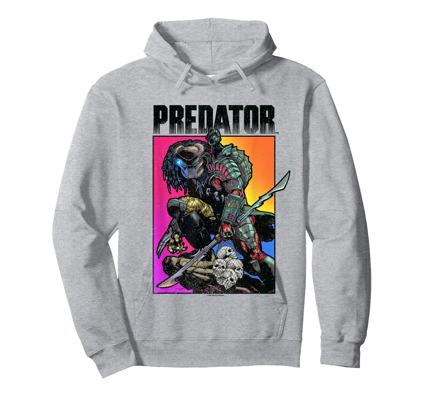 Predator Ready To Hunt Big Chest Iconic Retro Poster T-Shirt