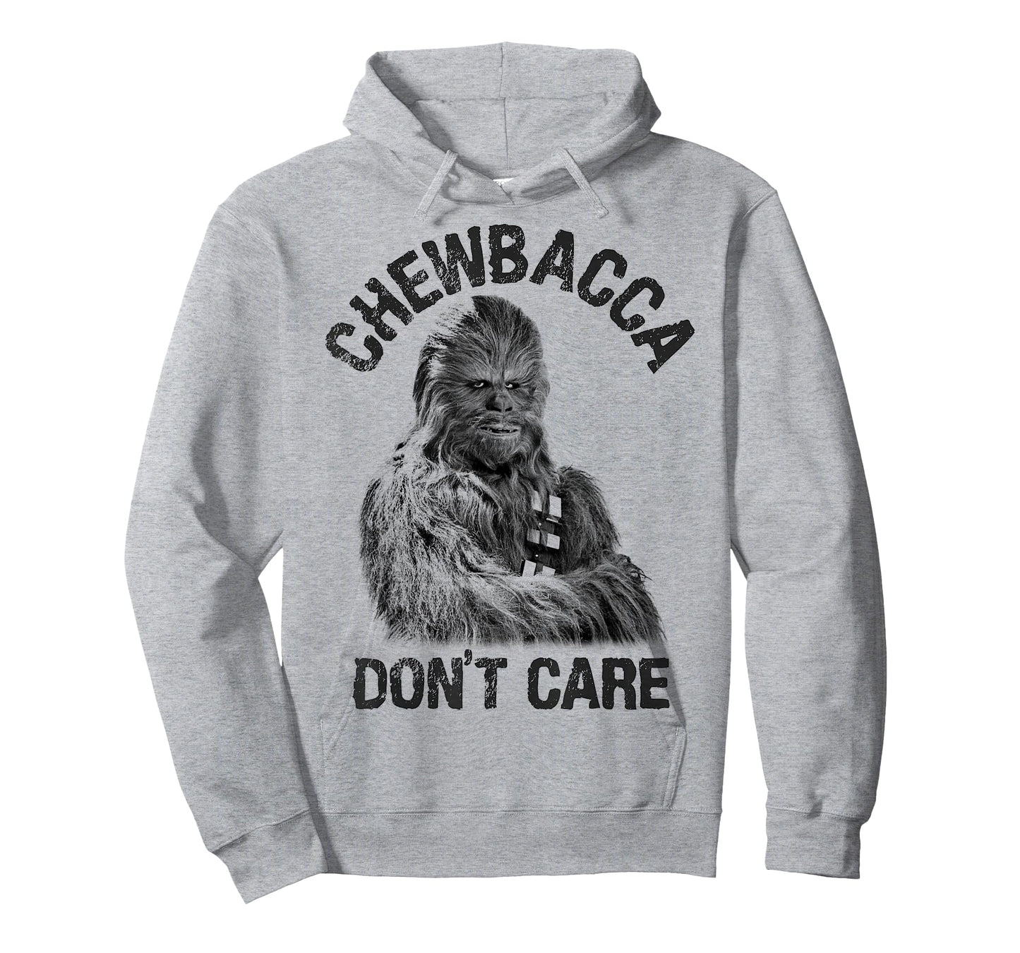 Star Wars Chewbacca Don't Care Funny Logo T-Shirt