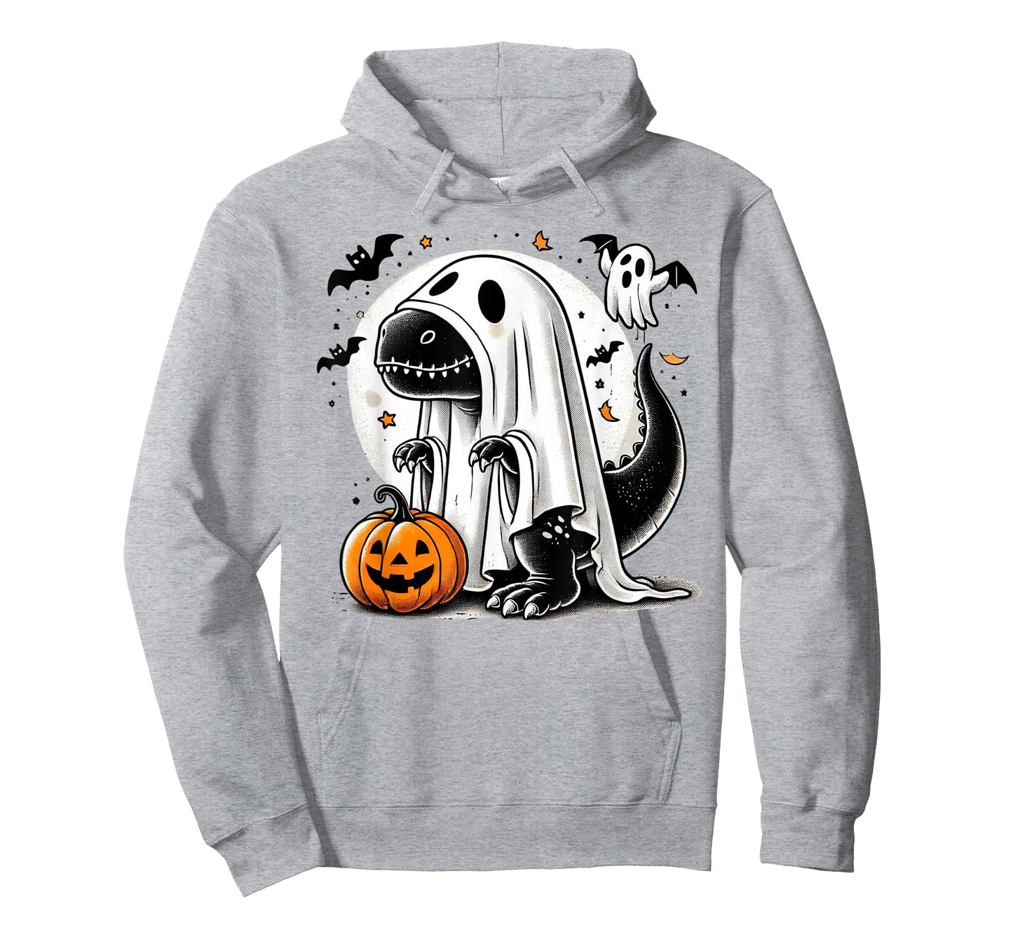 Funny T-Rex Ghost Dinosaur Halloween Costume Tyrannosaurus T-Shirt