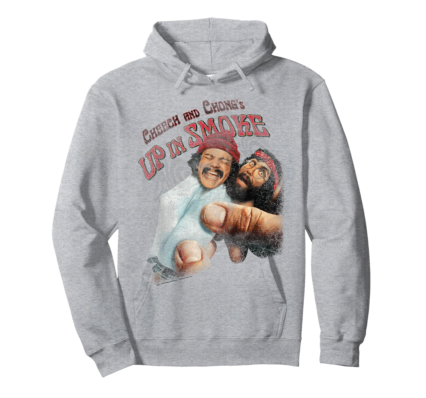 Up in Smoke Cheech and Chong Rolled Up T-Shirt
