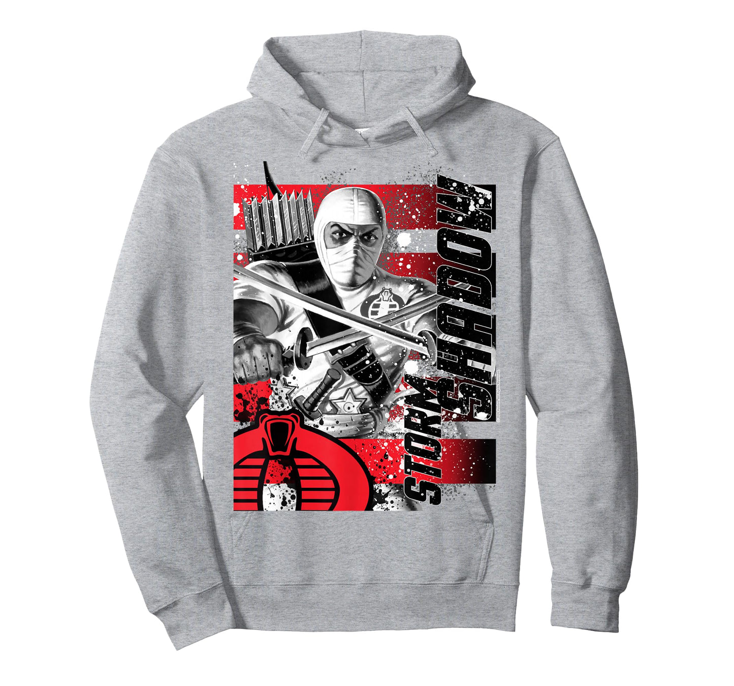 G.I. Joe Storm Shadow Paint Splatter Logo T-Shirt