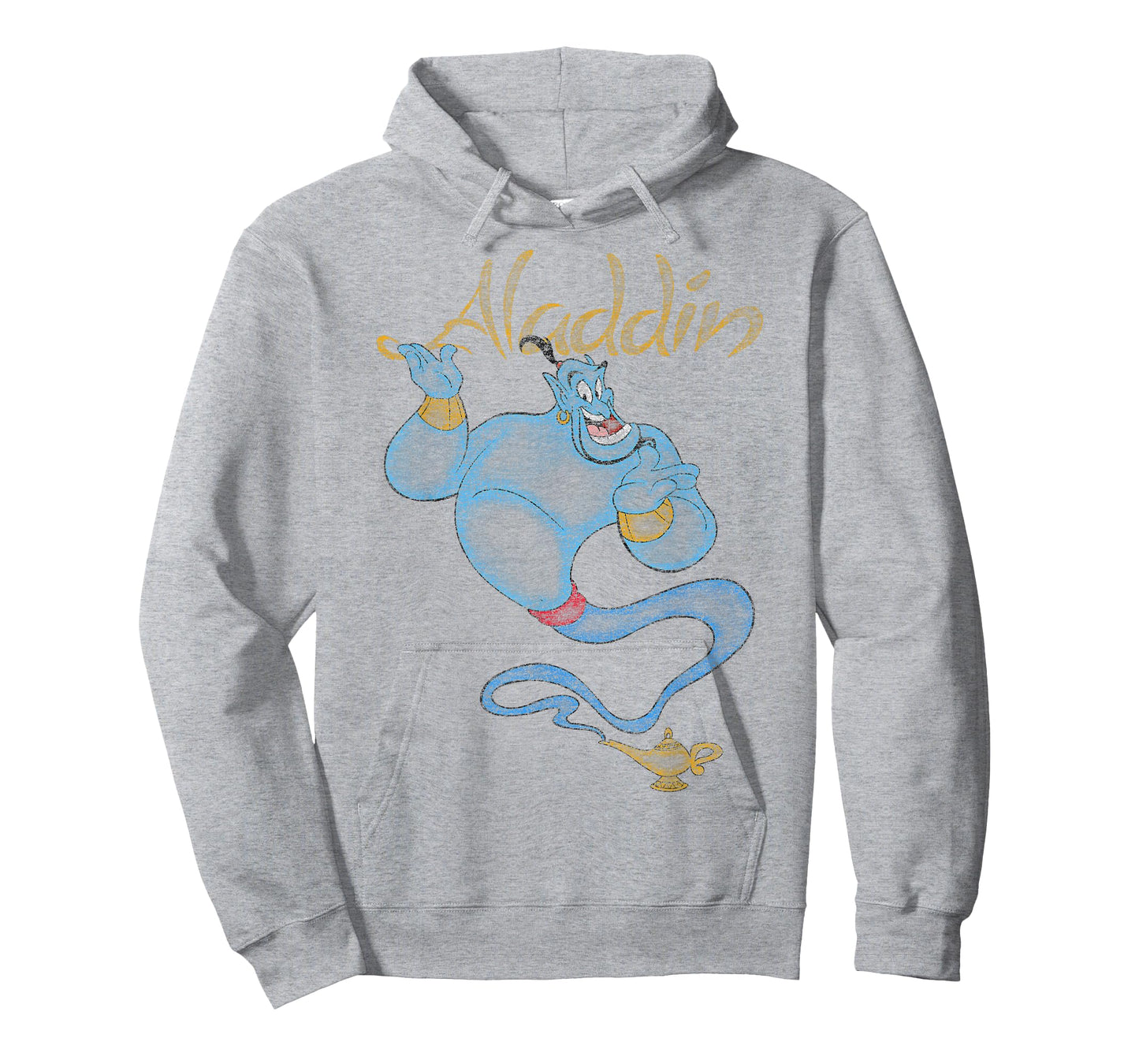 Disney Aladdin Distressed Genie Floating T-Shirt
