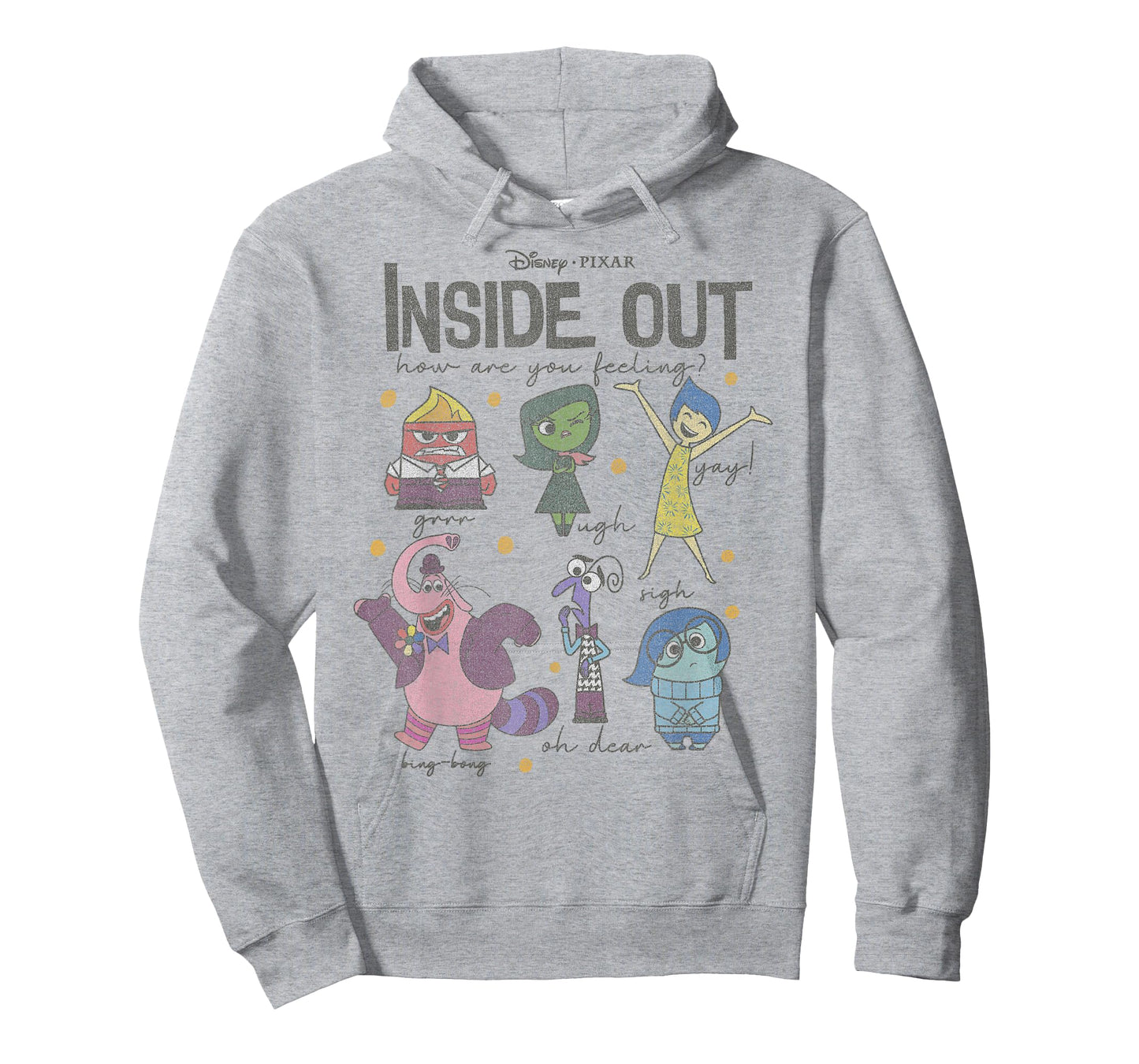 Disney Pixar Inside Out How are You Feeling Group Shot T-Shirt