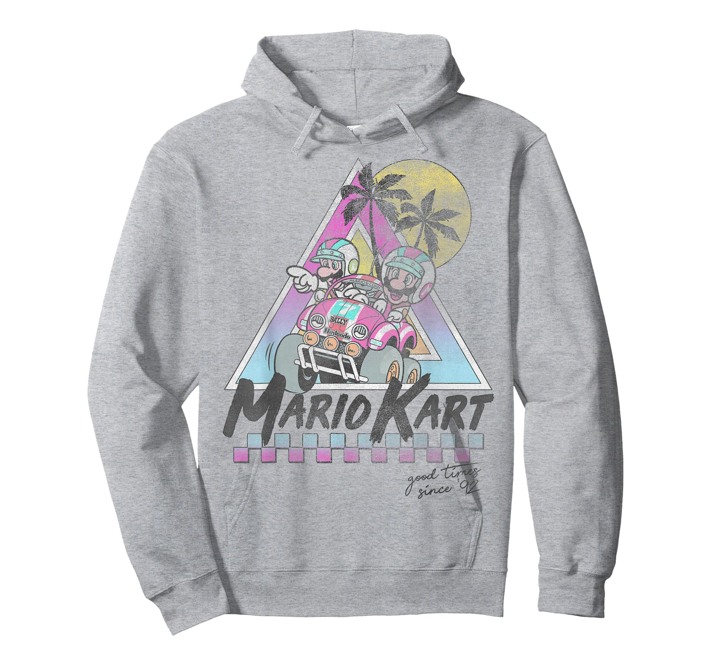 Mario Kart Mario And Luigi Good Time Since 92 Vintage T-Shirt