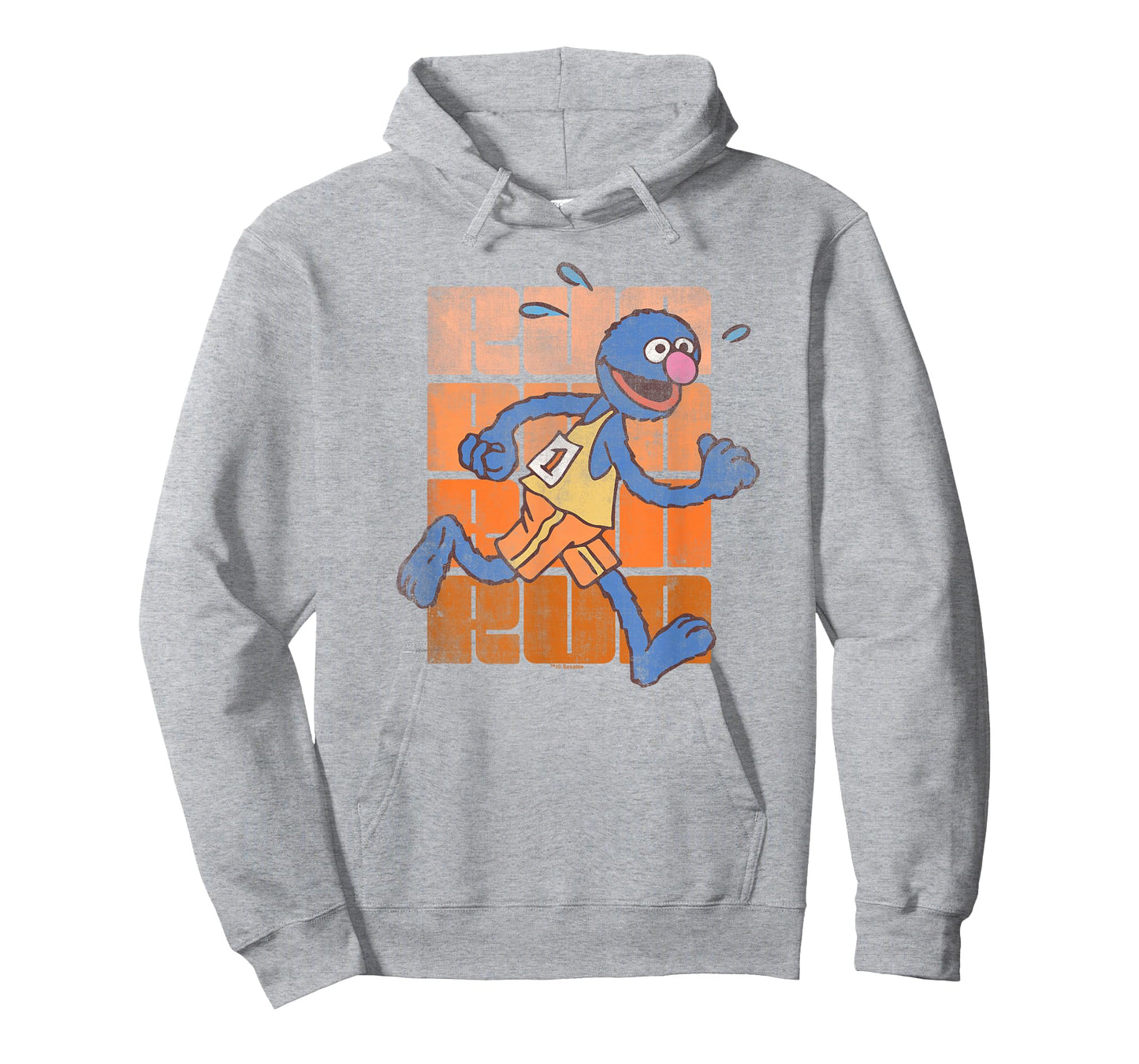 Sesame Street Run Run Grover T-Shirt