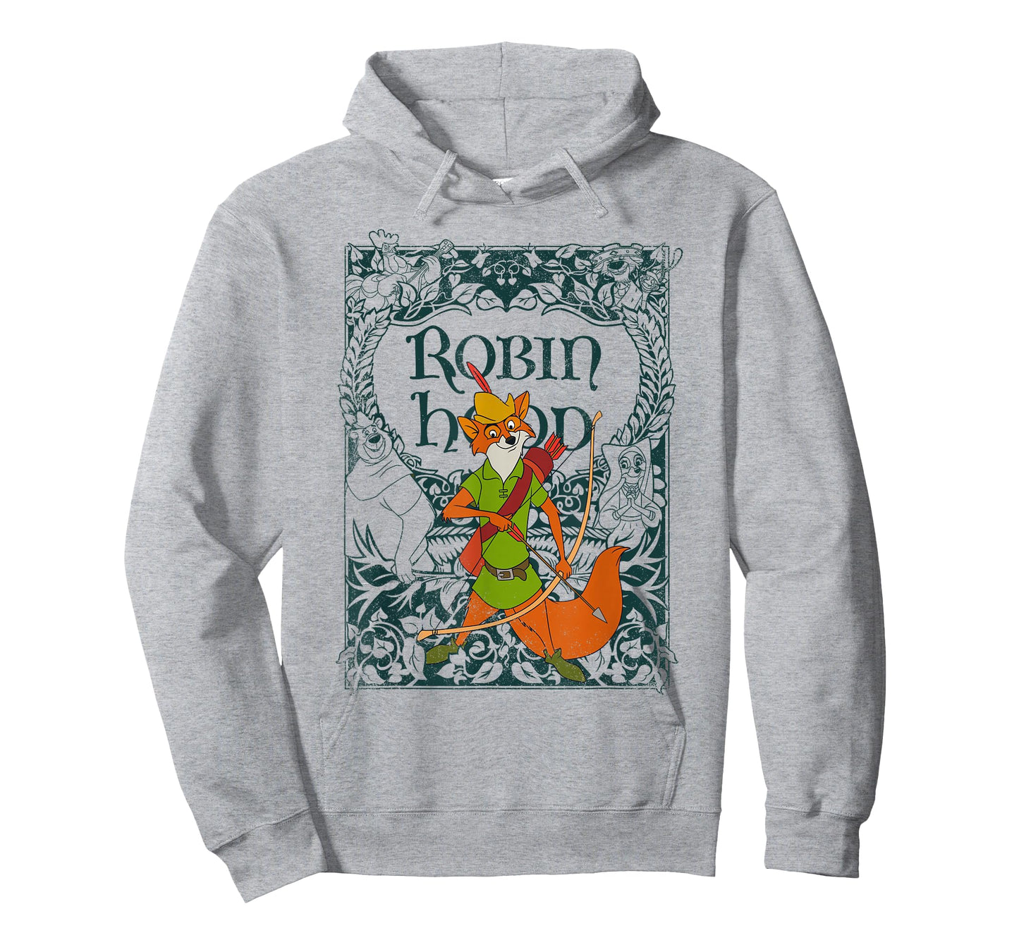 Disney Robin Hood Retro Vintage Distressed T-Shirt Small