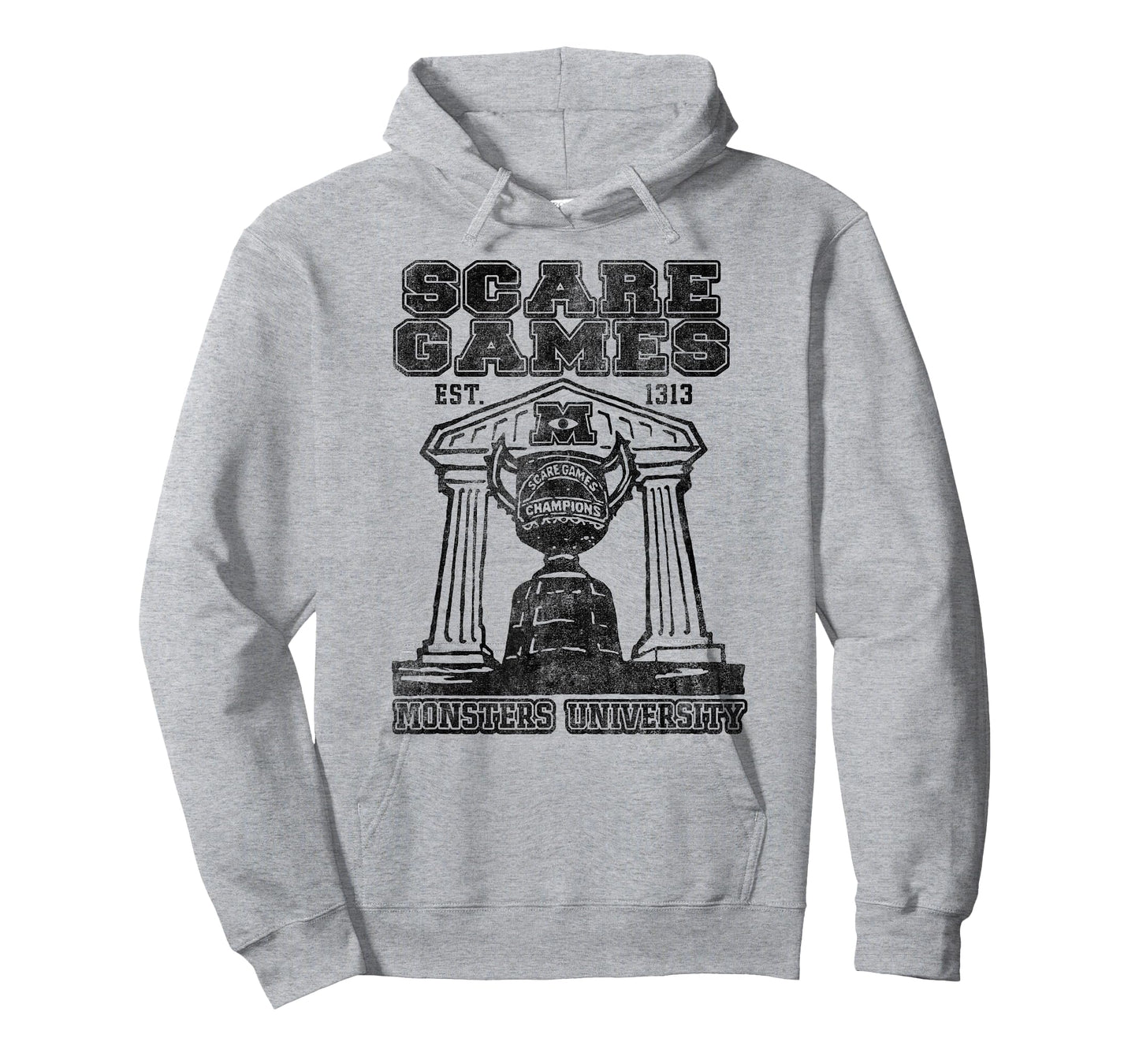 Disney Pixar Monsters University Scare Games Champions Retro T-Shirt