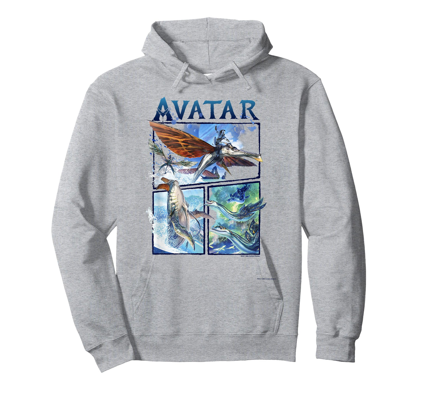 Avatar: The Way of Water Air And Sea Flight Panels T-Shirt