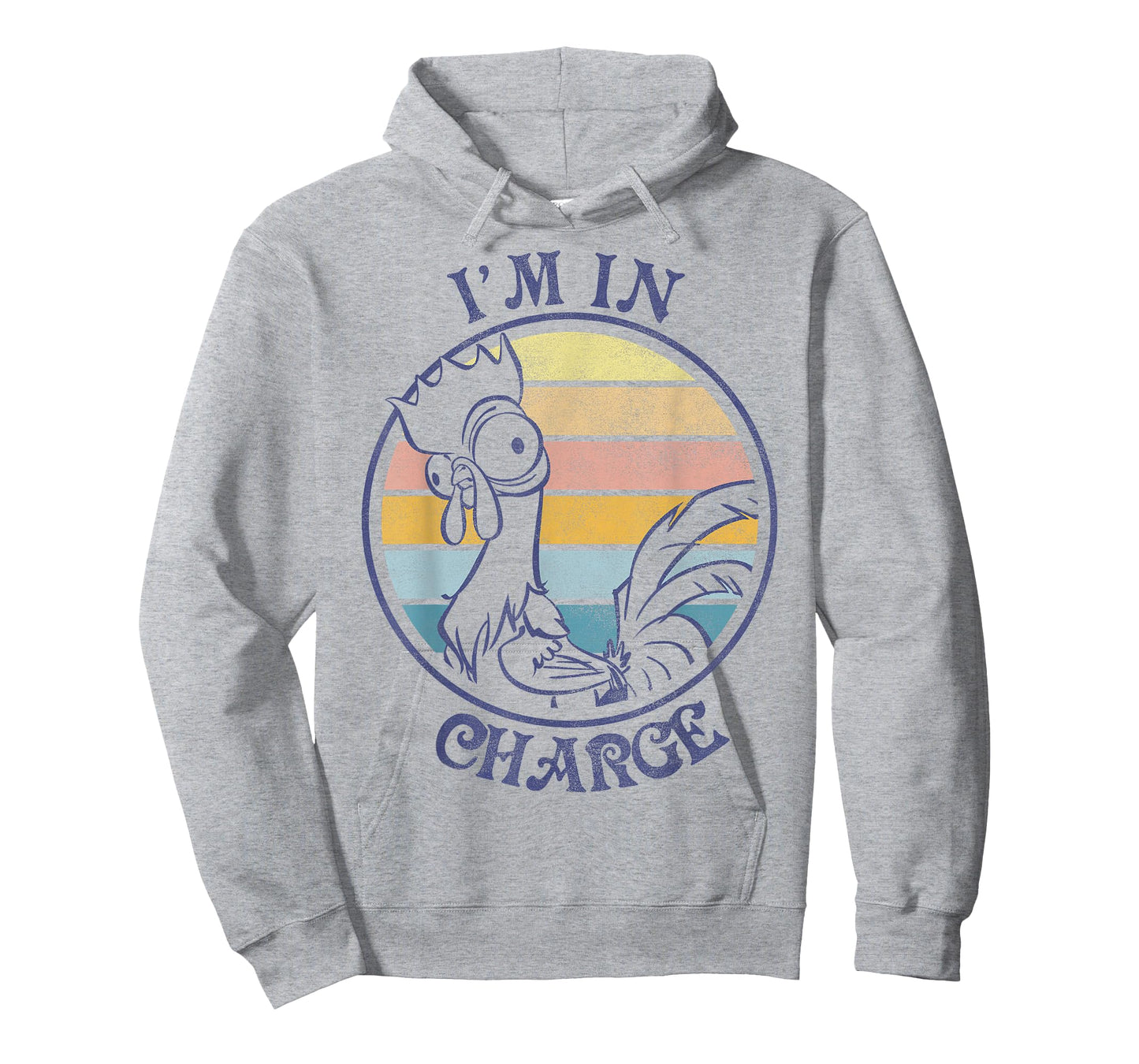 Disney Moana HEI HEI I'm in Charge Sunset Graphic T-Shirt T-Shirt
