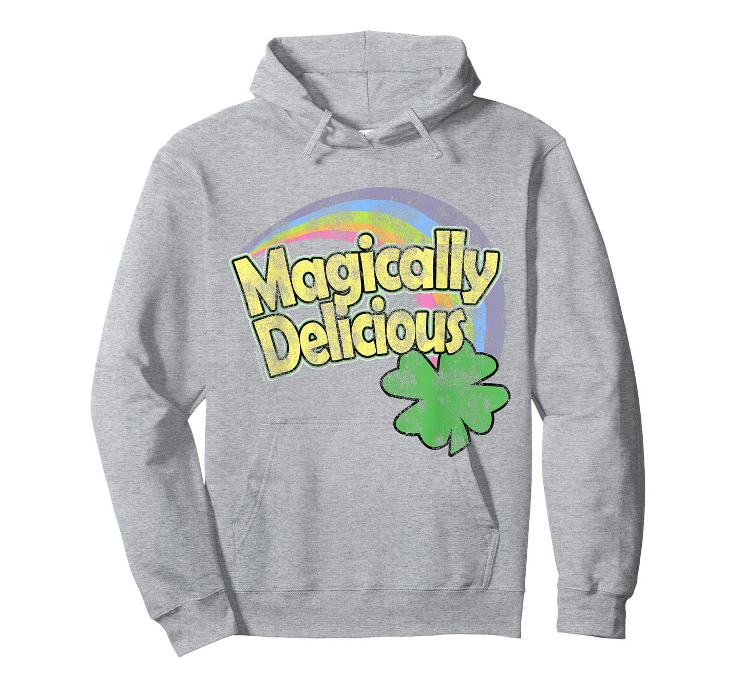 Magically Delicious 80s Vintage St Patricks Day Lucky Charm T-Shirt