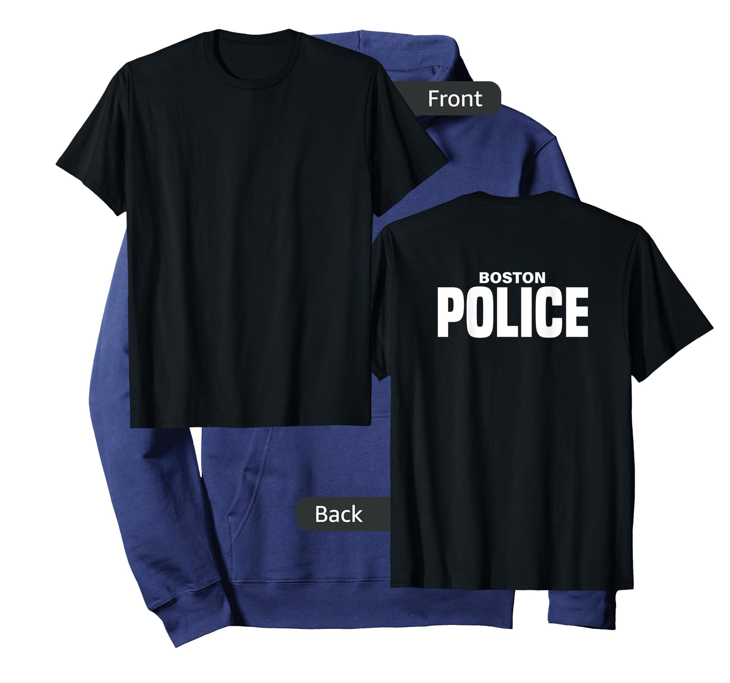 Boston Police Officer Massachusetts Policeman Duty T-Shirt
