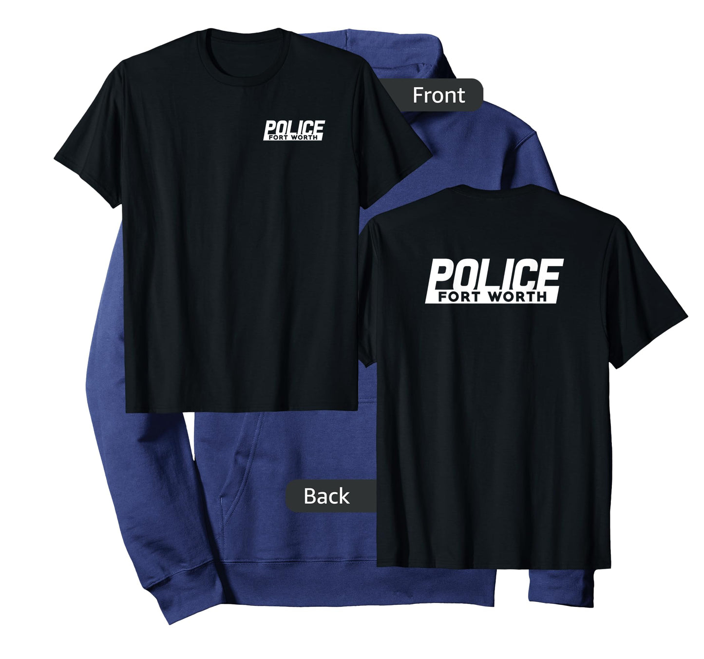 City of Fort Worth Police Officer Texas Policeman T-Shirt
