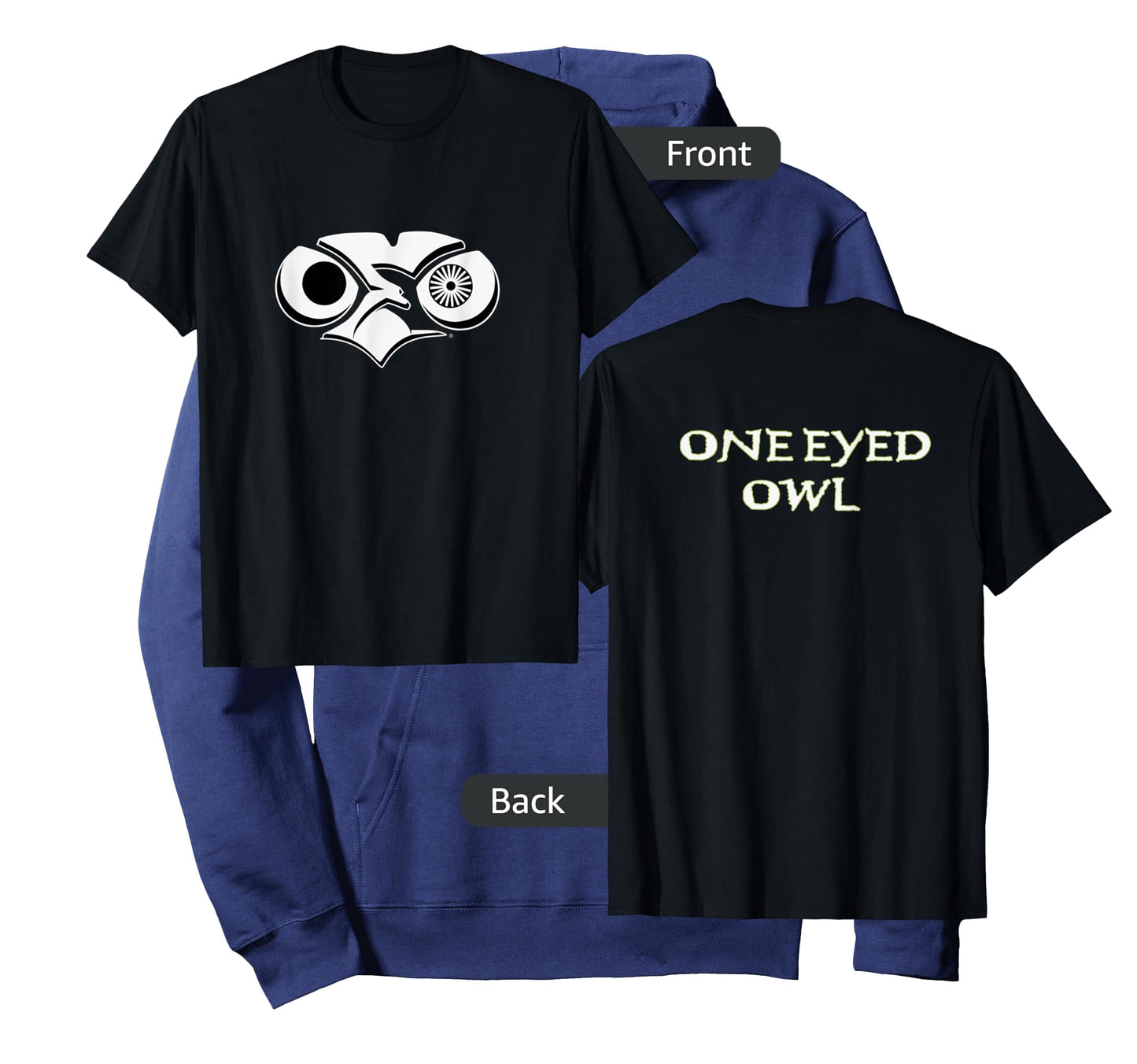 "One Eyed Owl OEO Skull" T-Shirt