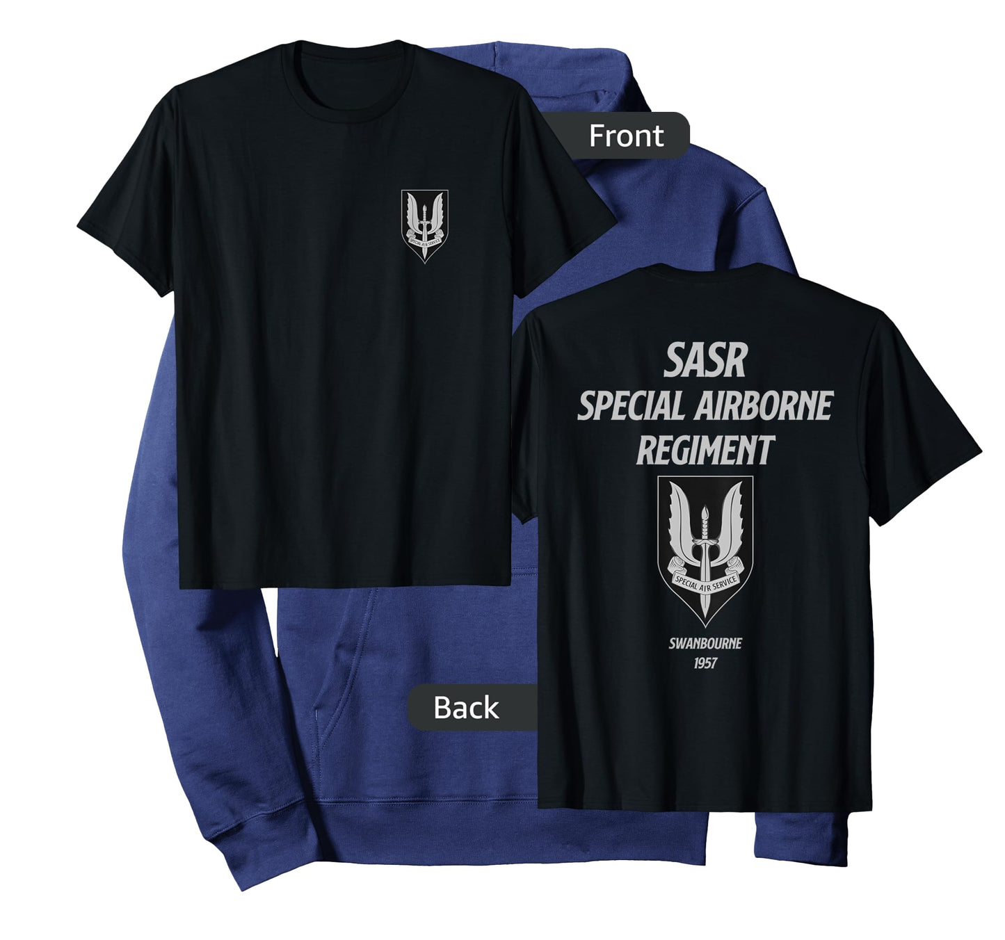 SASR Australian Special Force Air BACKPRINT T-Shirt
