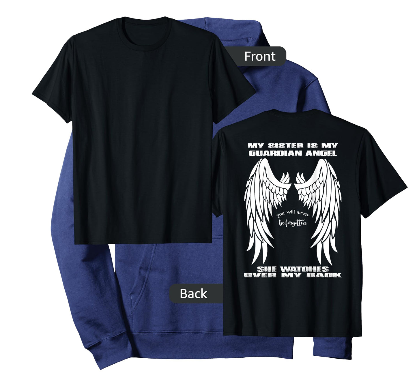 Guardian Angel Shirt - My Sister Is My Guardian Angel T-Shirt