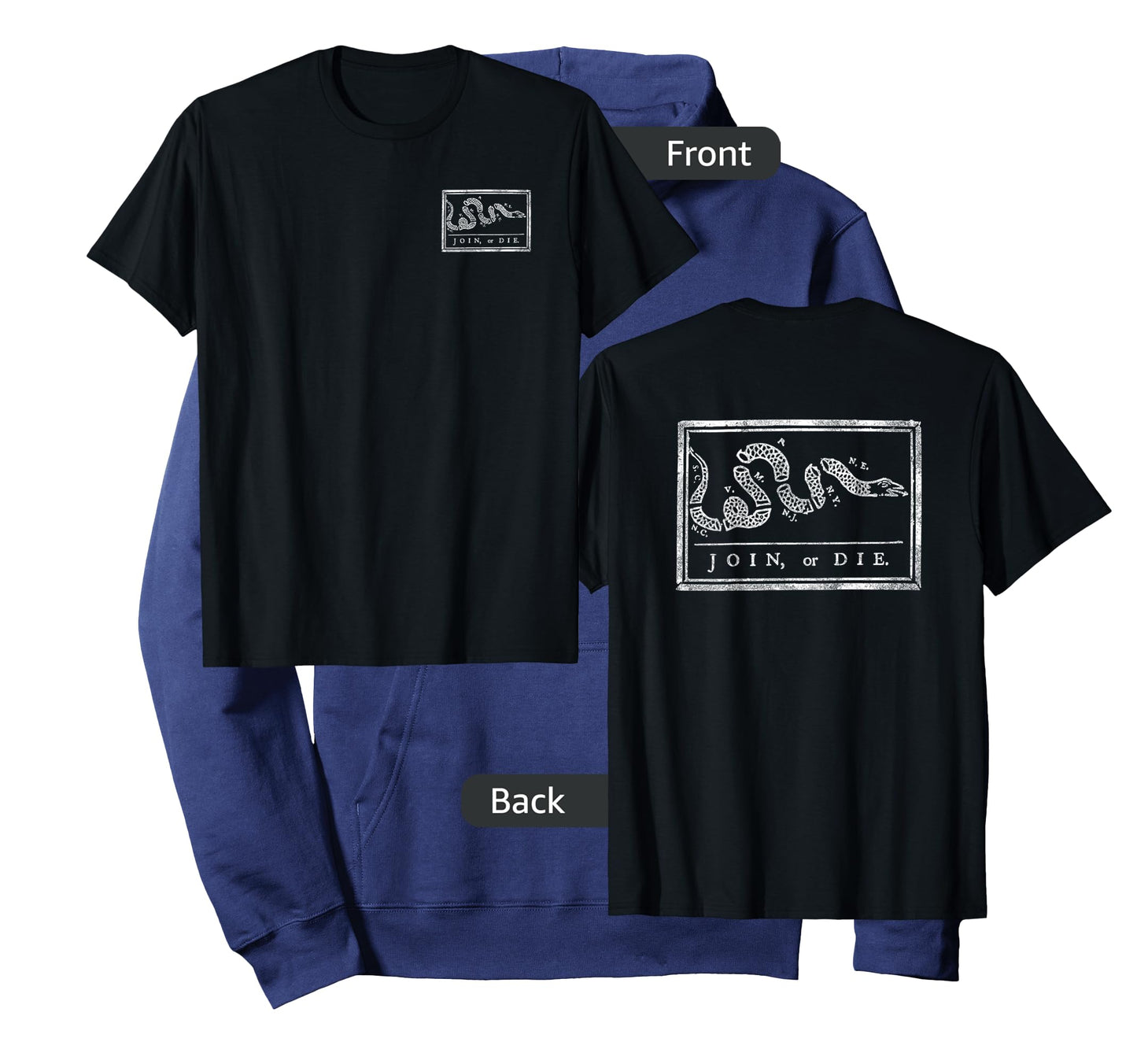 Join or Die Flag Shirt T-Shirt