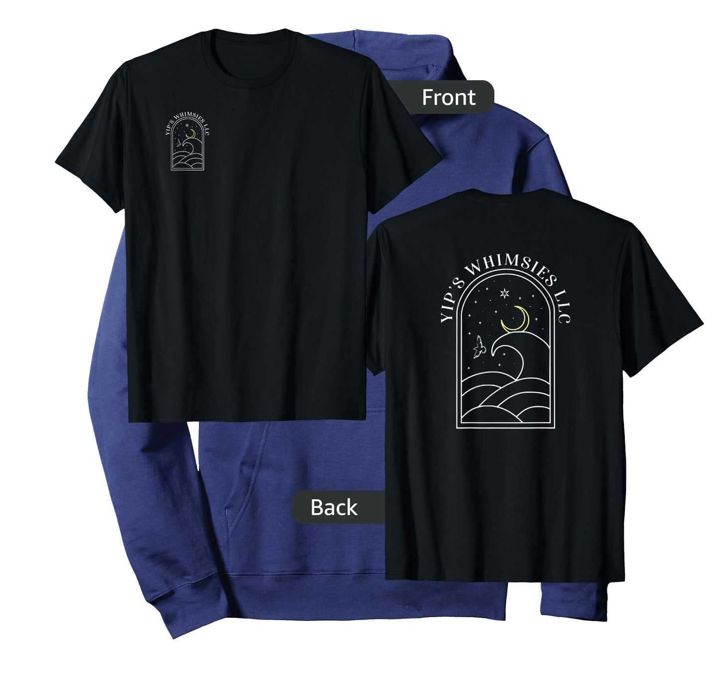 Yip's Whimsies Market Logo T-Shirt