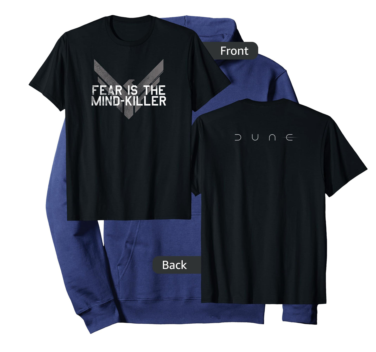 Dune (2021) - Fear is The Mind-Killer - Atreides T-Shirt