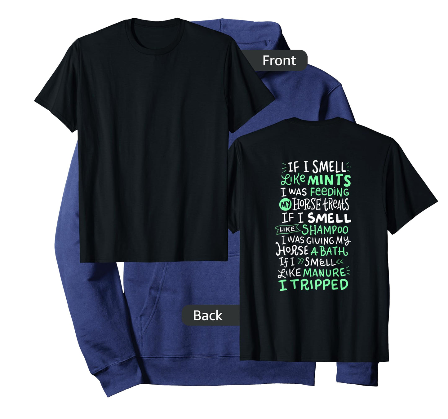 If I Smell Like Mints Horse T Shirt Gift Ideas for Girls