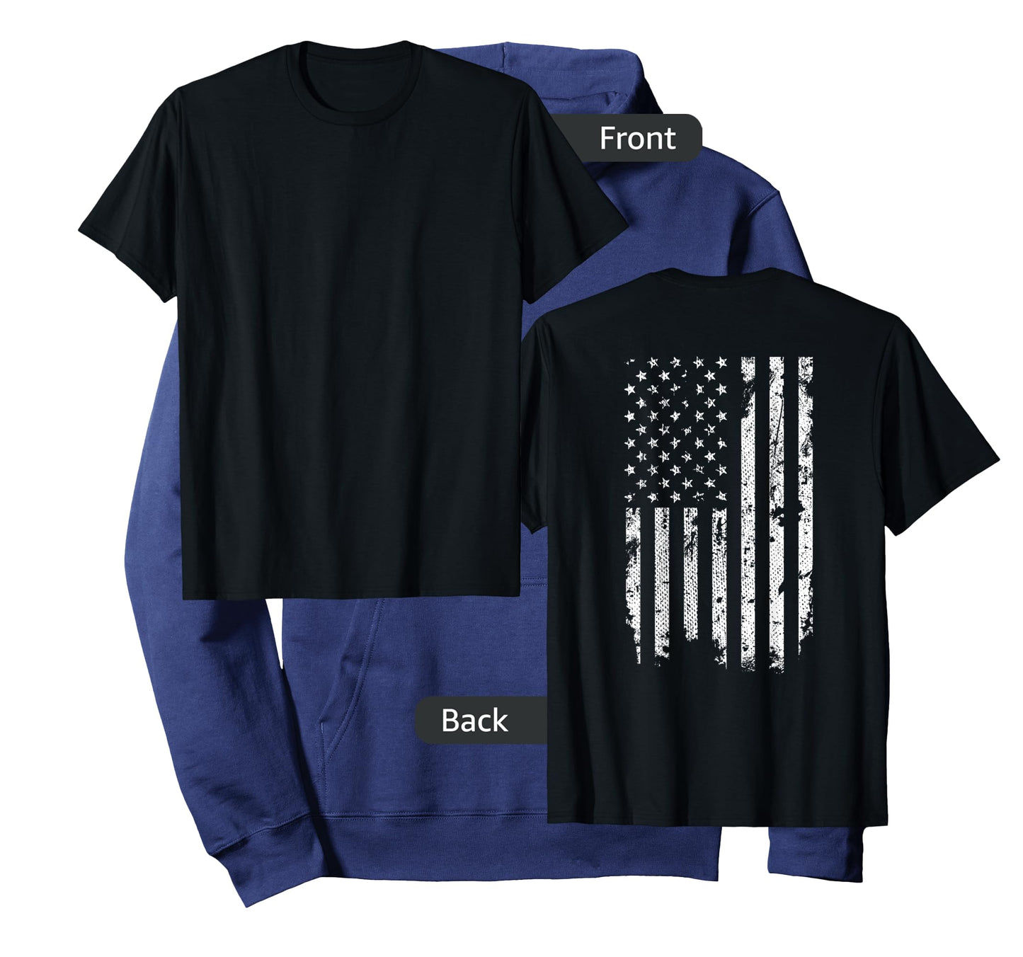 Vintage Distressed American Flag T-Shirt