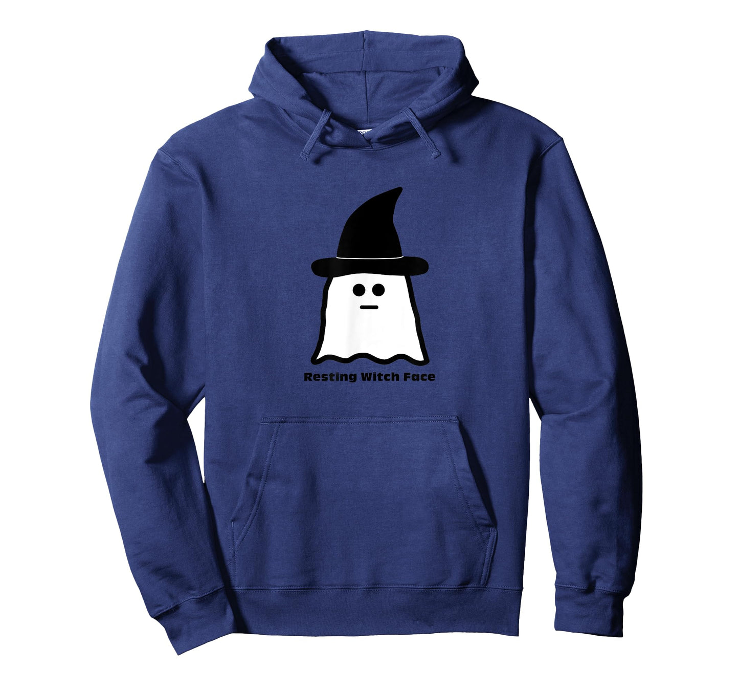 Resting Witch Face Funny Ghost Halloween T-Shirt