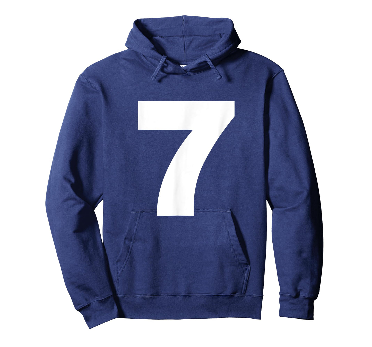 Bold Number Seven 7 - Big Font Symbol Character Figure T-Shirt