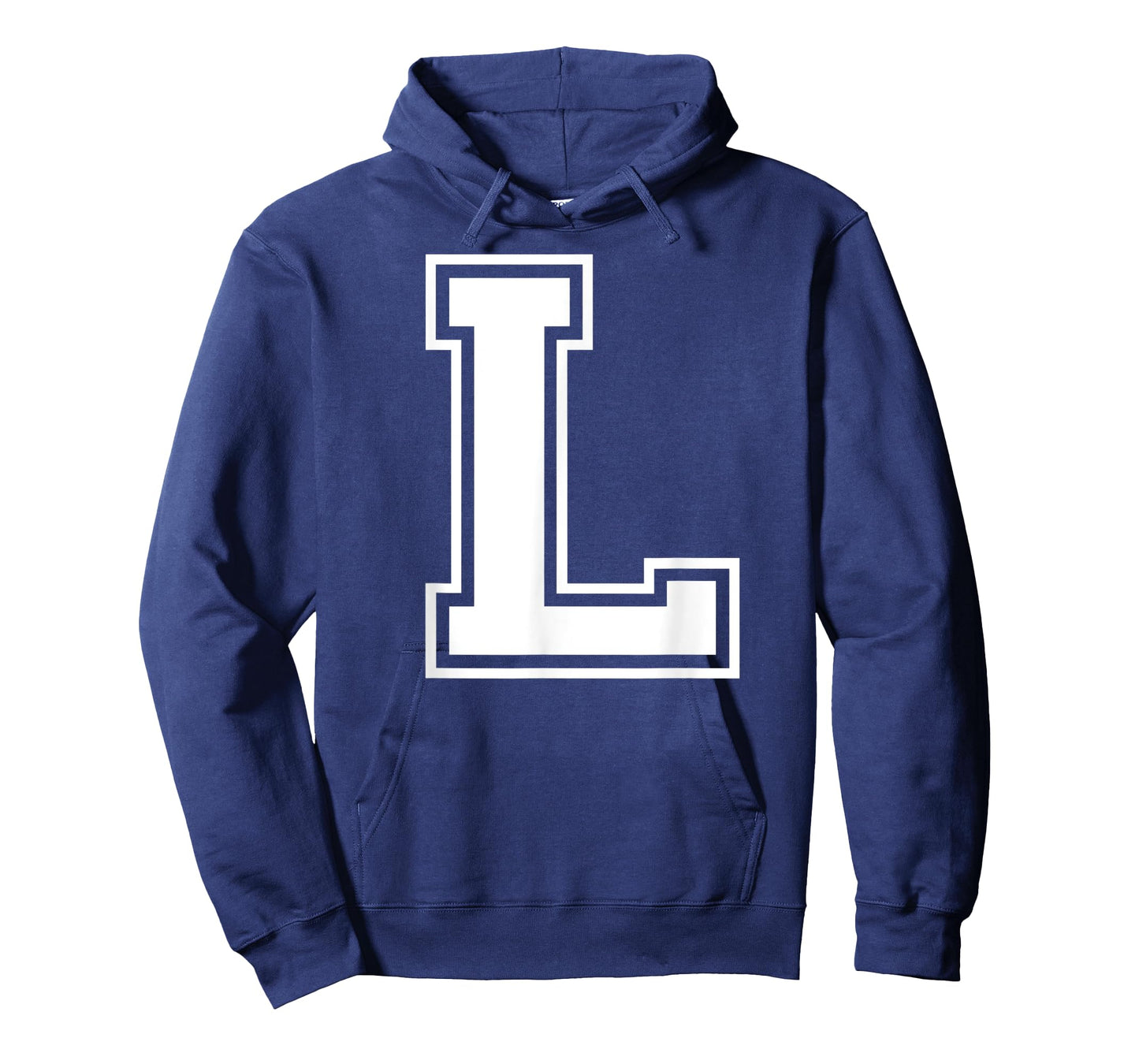 Letter L Capital Alphabet College Varsity Monogram Club T-Shirt