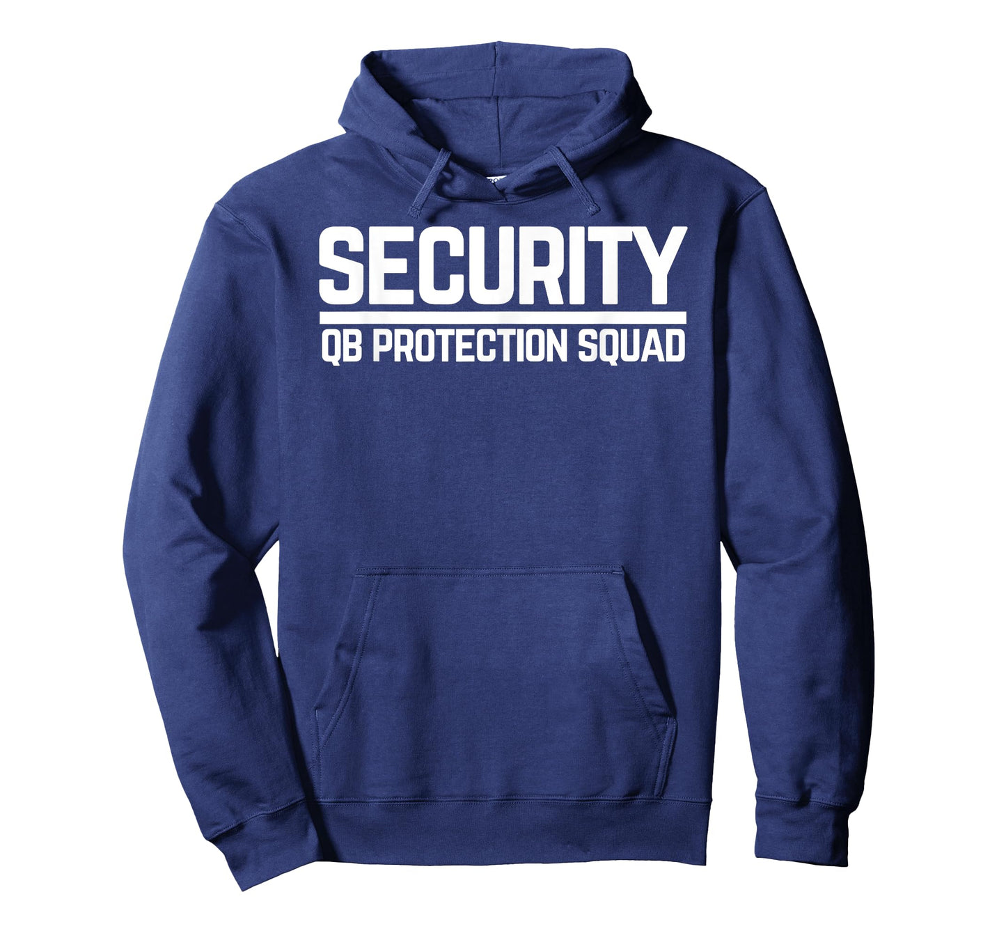 Security Quarterback QB Protection Squad Football OL Lineman T-Shirt